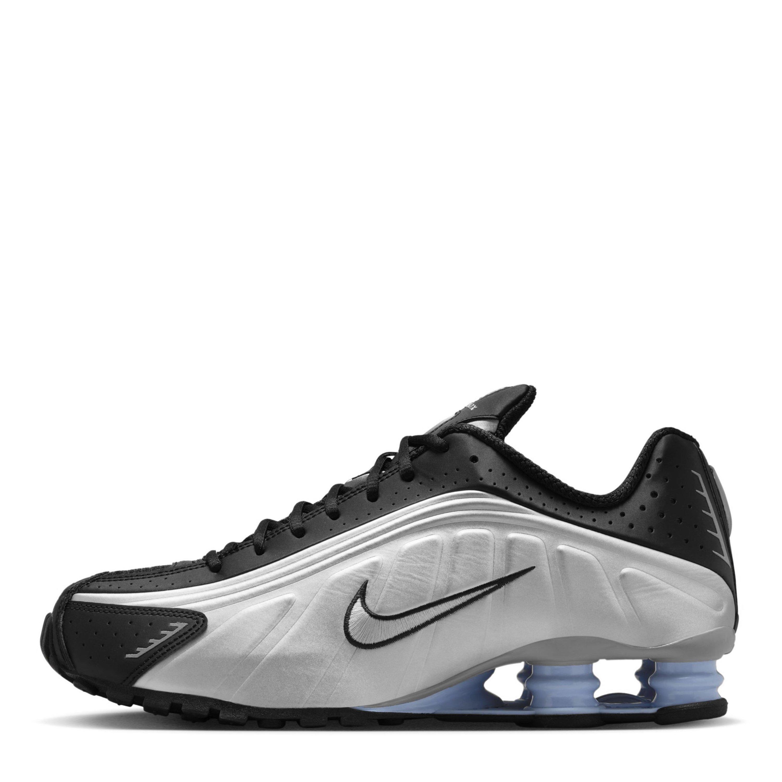 Met Silver - Nike - Shox R4 Low Trainers - 2
