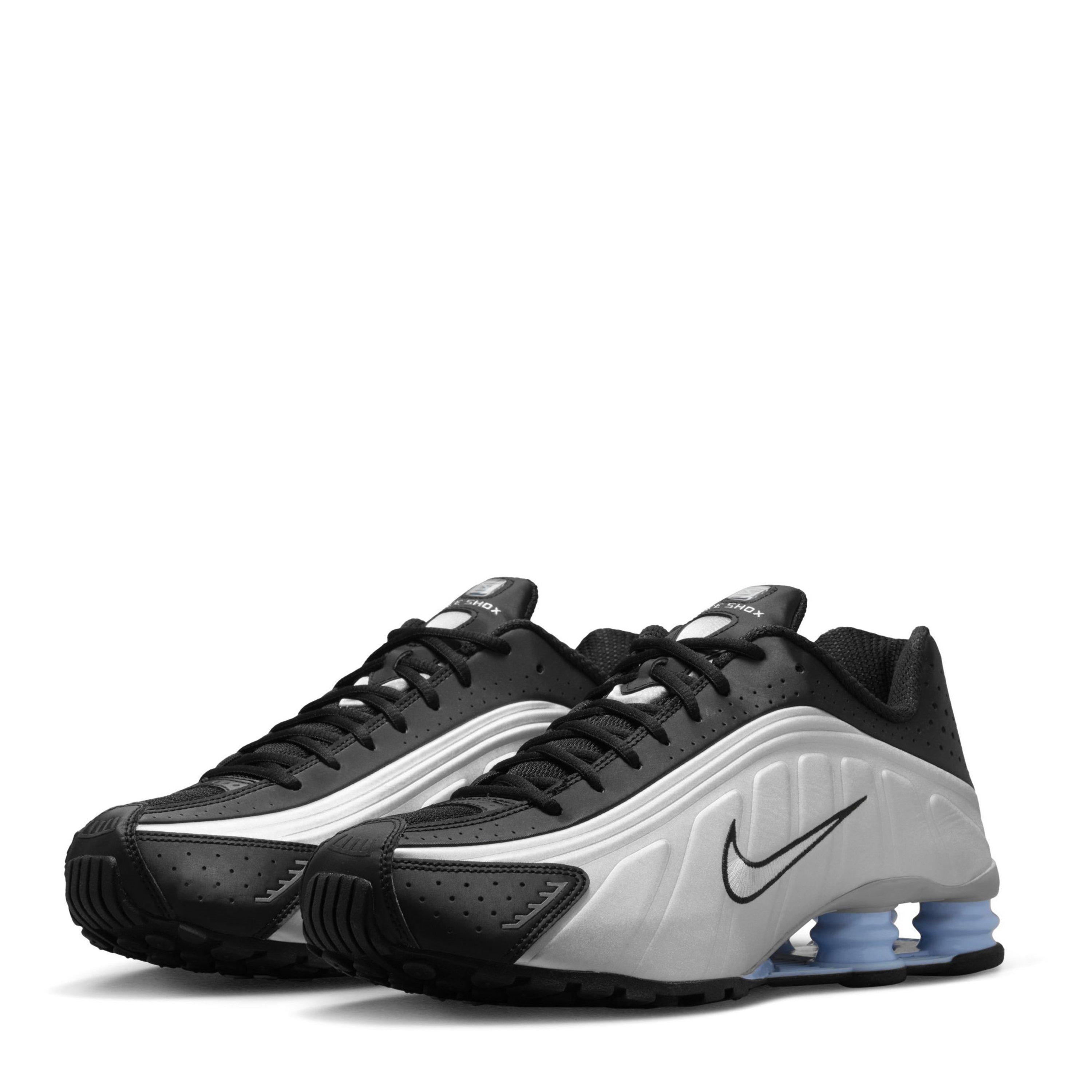 Met Silver - Nike - Shox R4 Low Trainers - 4