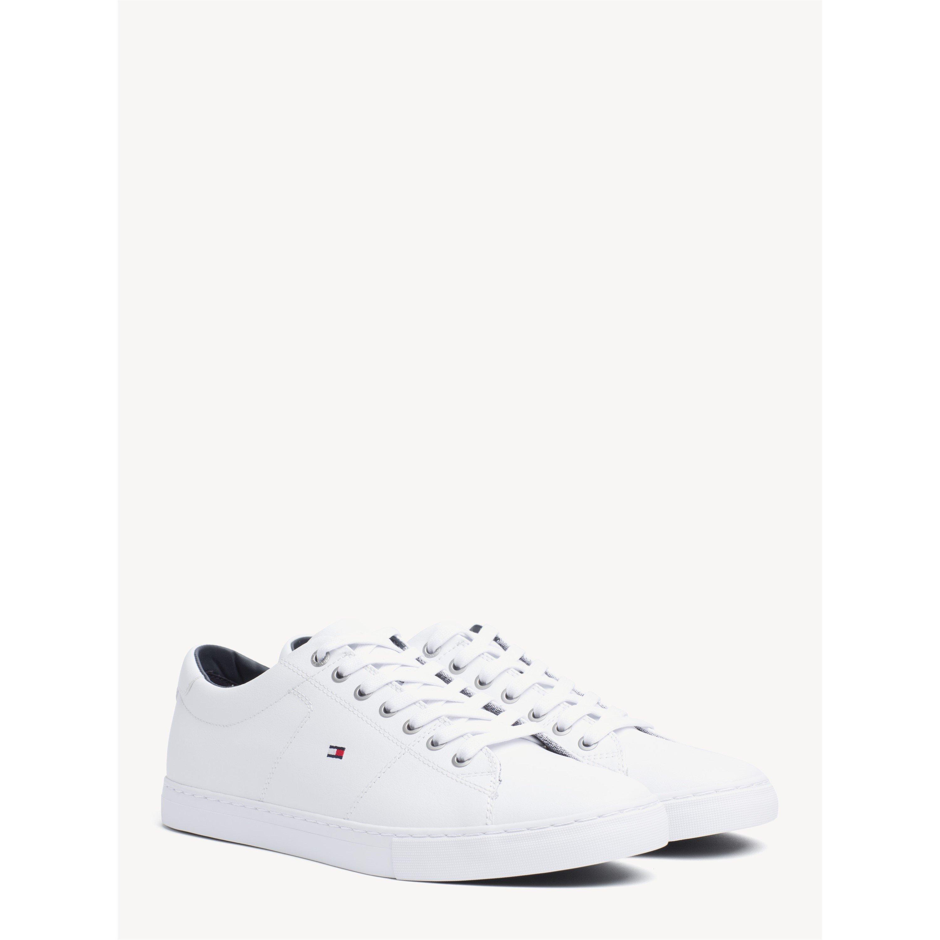 Branco - Tommy Hilfiger - ESSENTIAL LEATHER SNEAKER - 2
