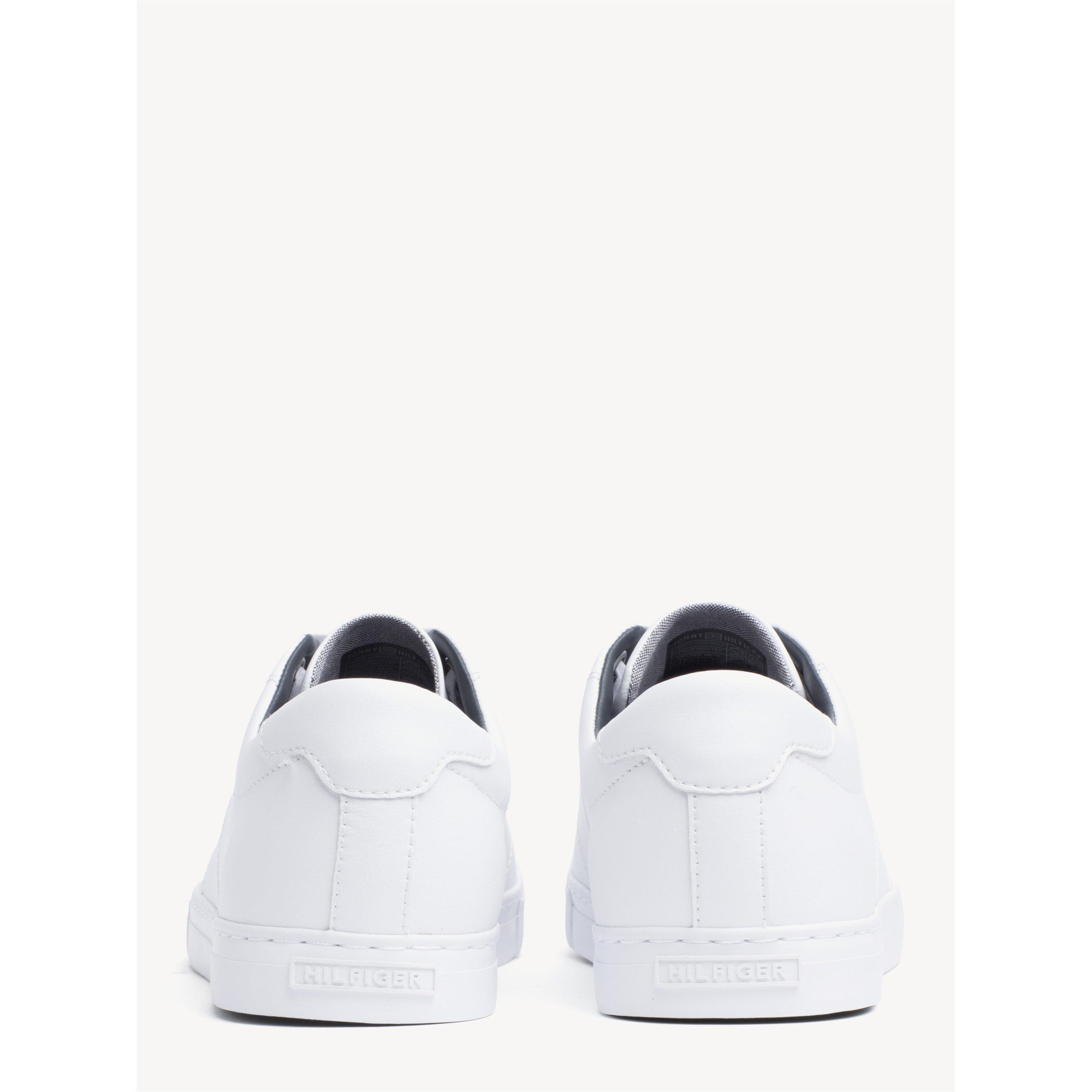 Branco - Tommy Hilfiger - ESSENTIAL LEATHER SNEAKER - 4
