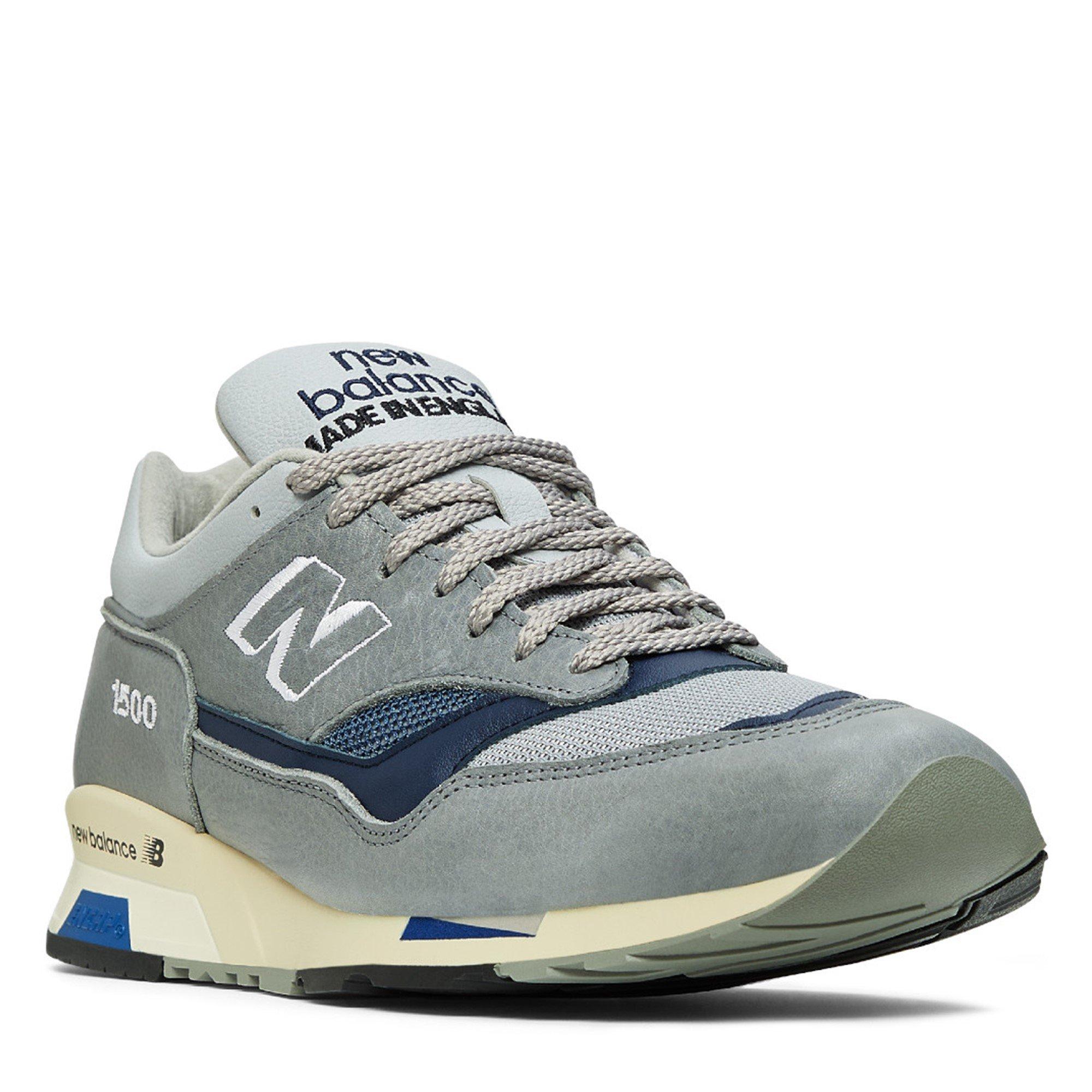 Grey/Nav 033 - New Balance - 1500 Trainers - 4