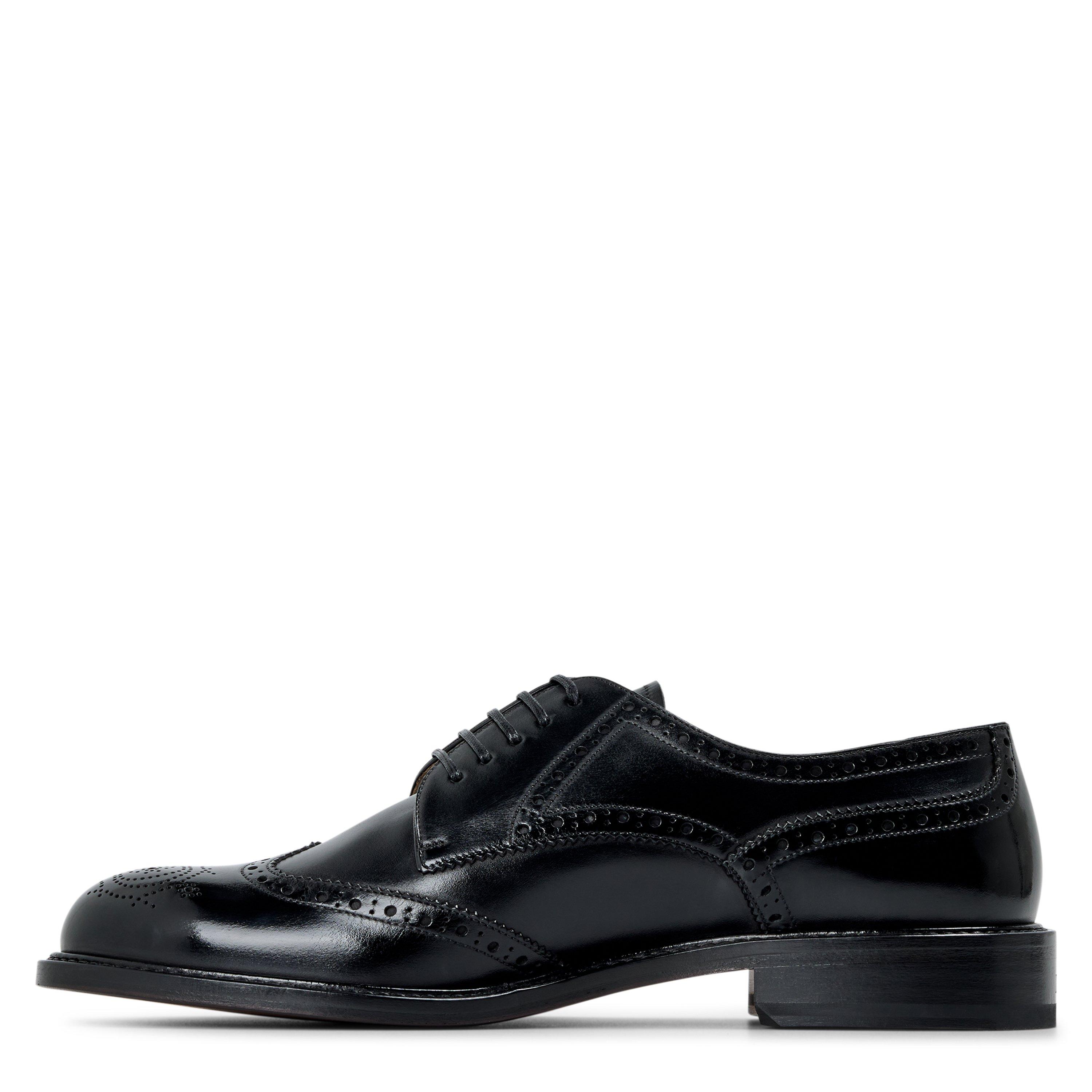 BLACK - DIOR - Men's CD Leather Brogues - 2