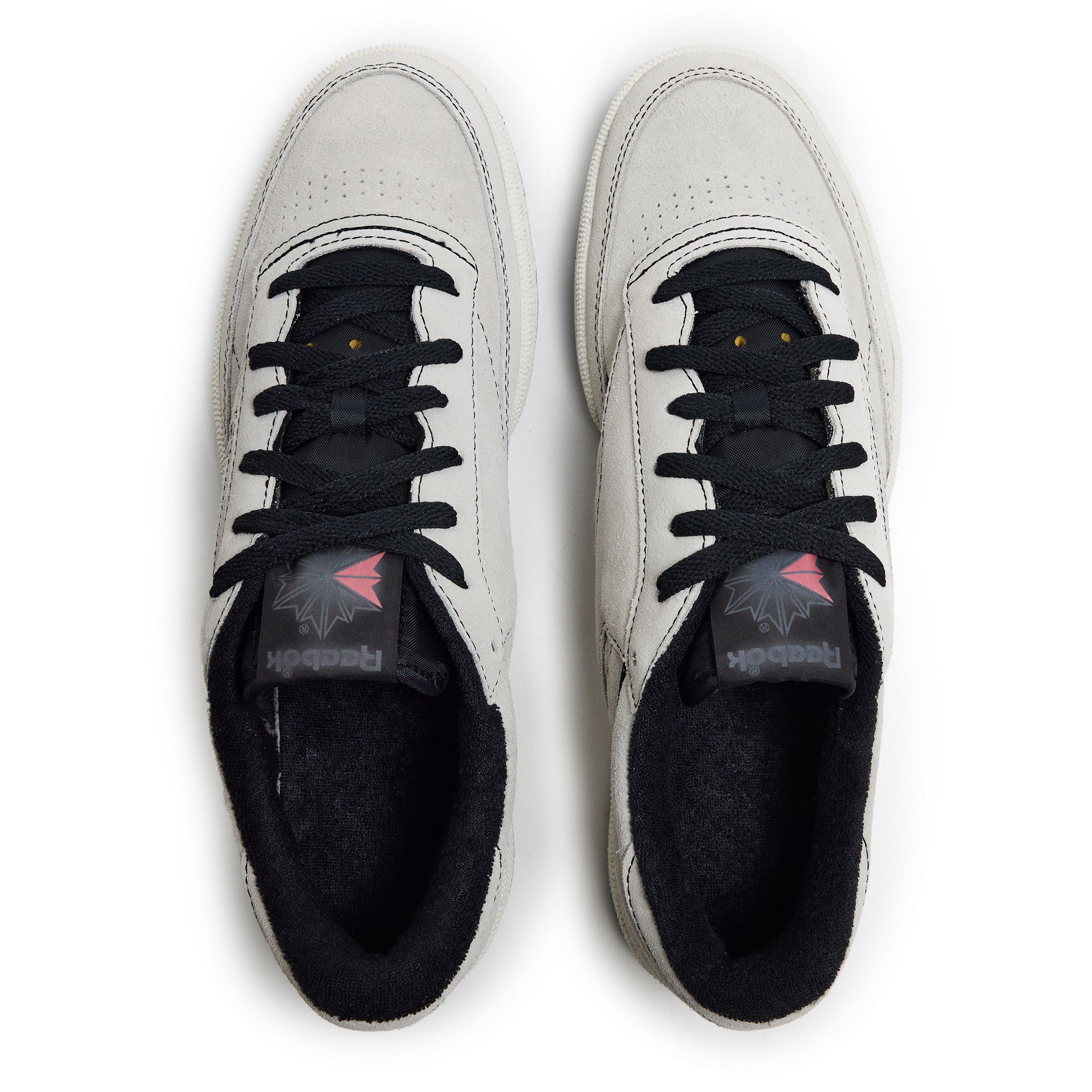 Grey/Blk/Wht - Reebok - Men's Club C 85 Vintage Low-Top Trainers - 4