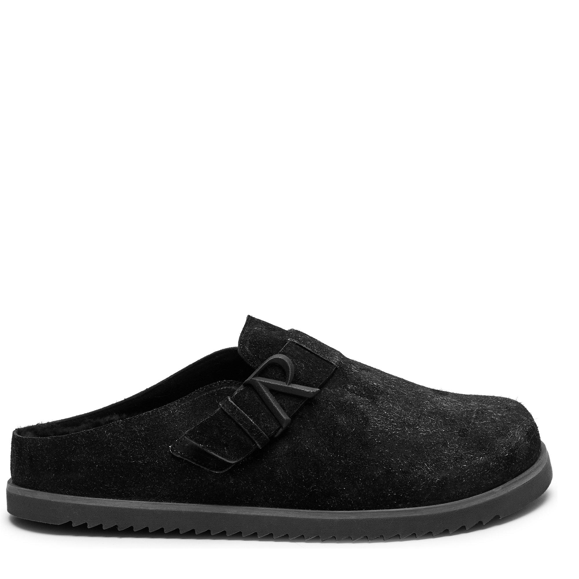 BLACK - Represent - REP INITIAL MULE - FLECK HAIRY