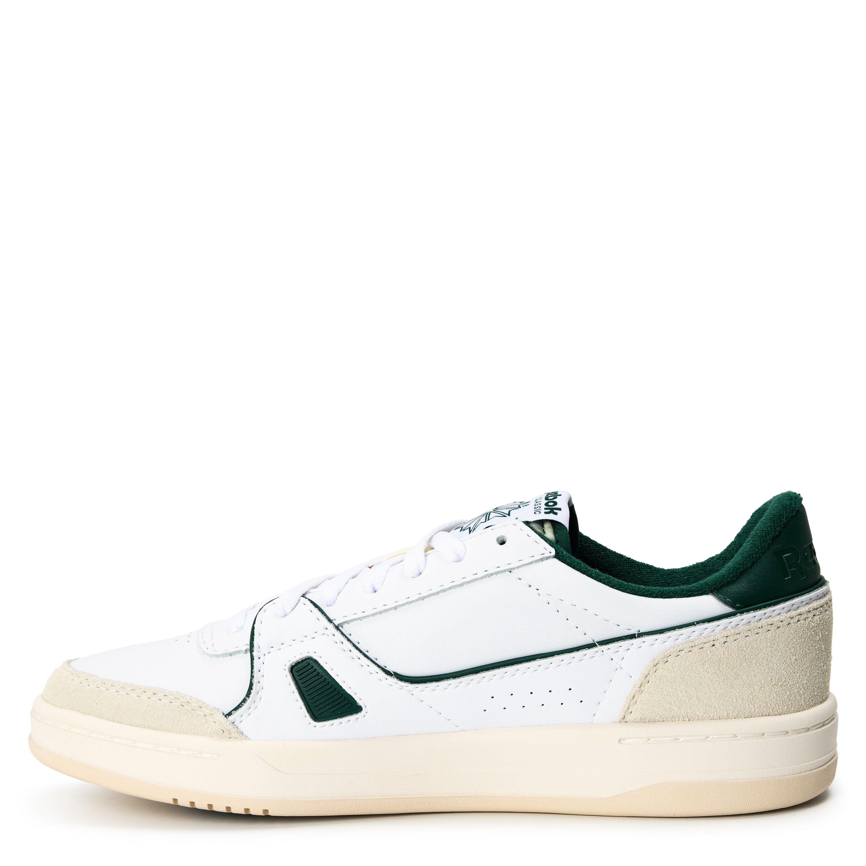 White/Green - Reebok - Men's LT Court Low-Top Trainers - 2
