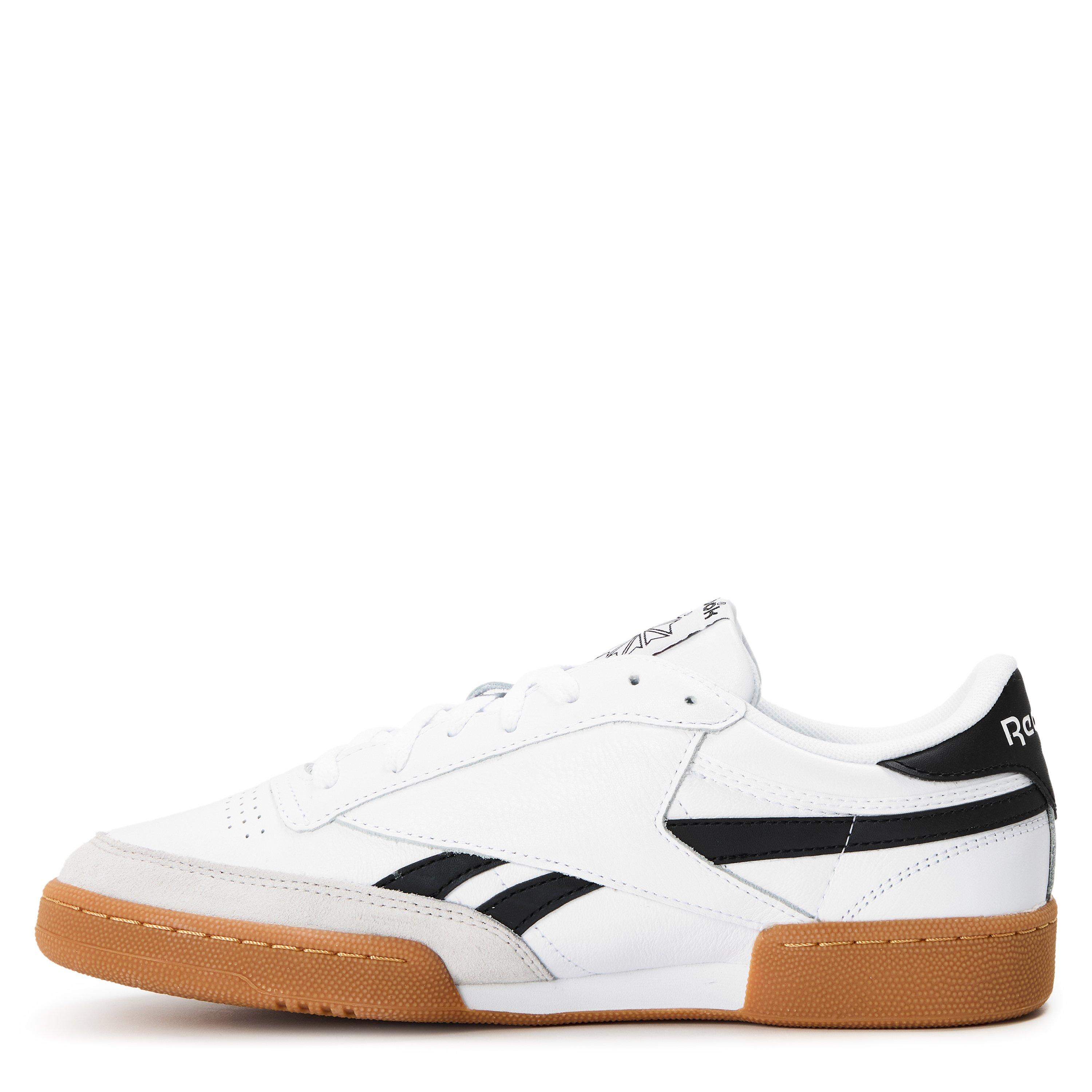 Blk/Wht/Gum - Reebok - Men's Club C Revenge Low-Top Trainers - 2