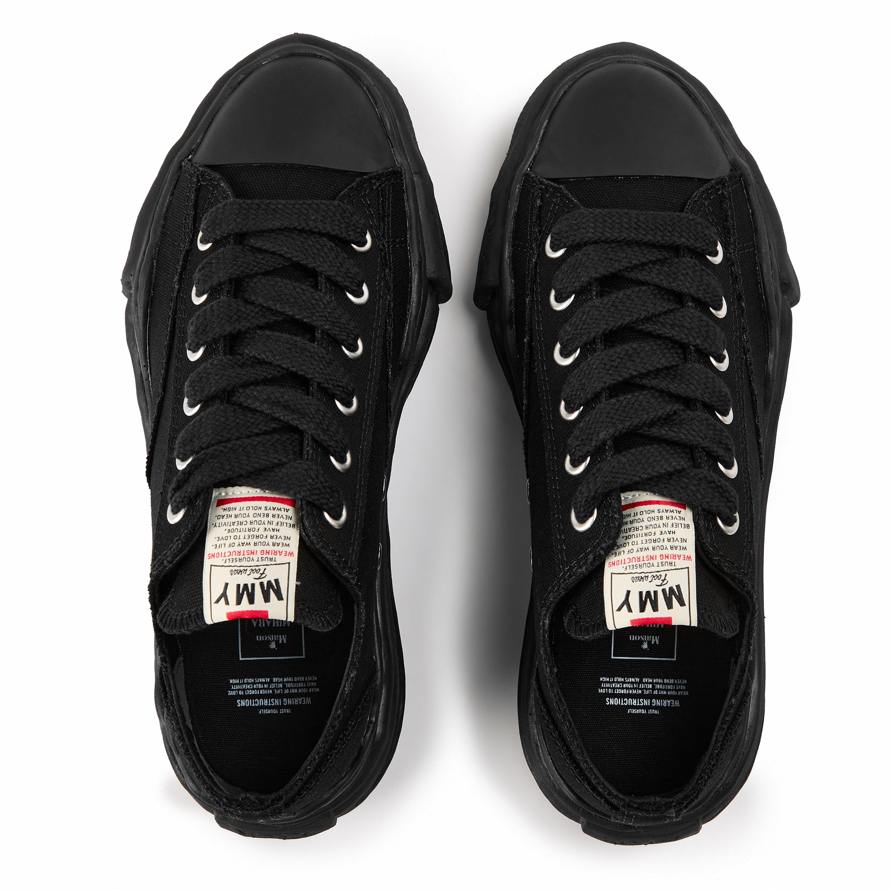 BLACK - Mihara Yasuhiro - MMY PETERSON CANVAS LOW T - 4