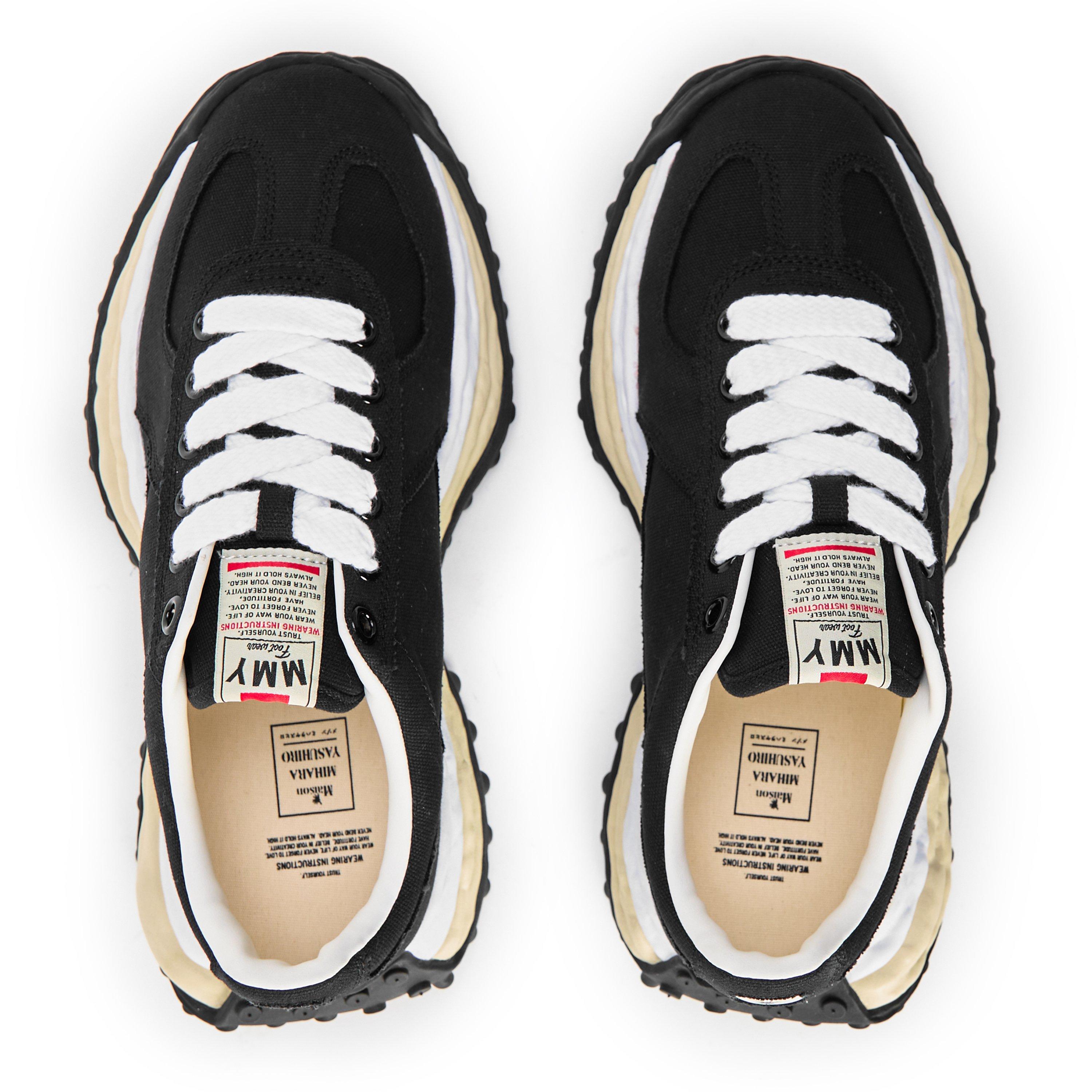 BLACK - Mihara Yasuhiro - MMY LARRY LOW TOP SNEAKER - 4