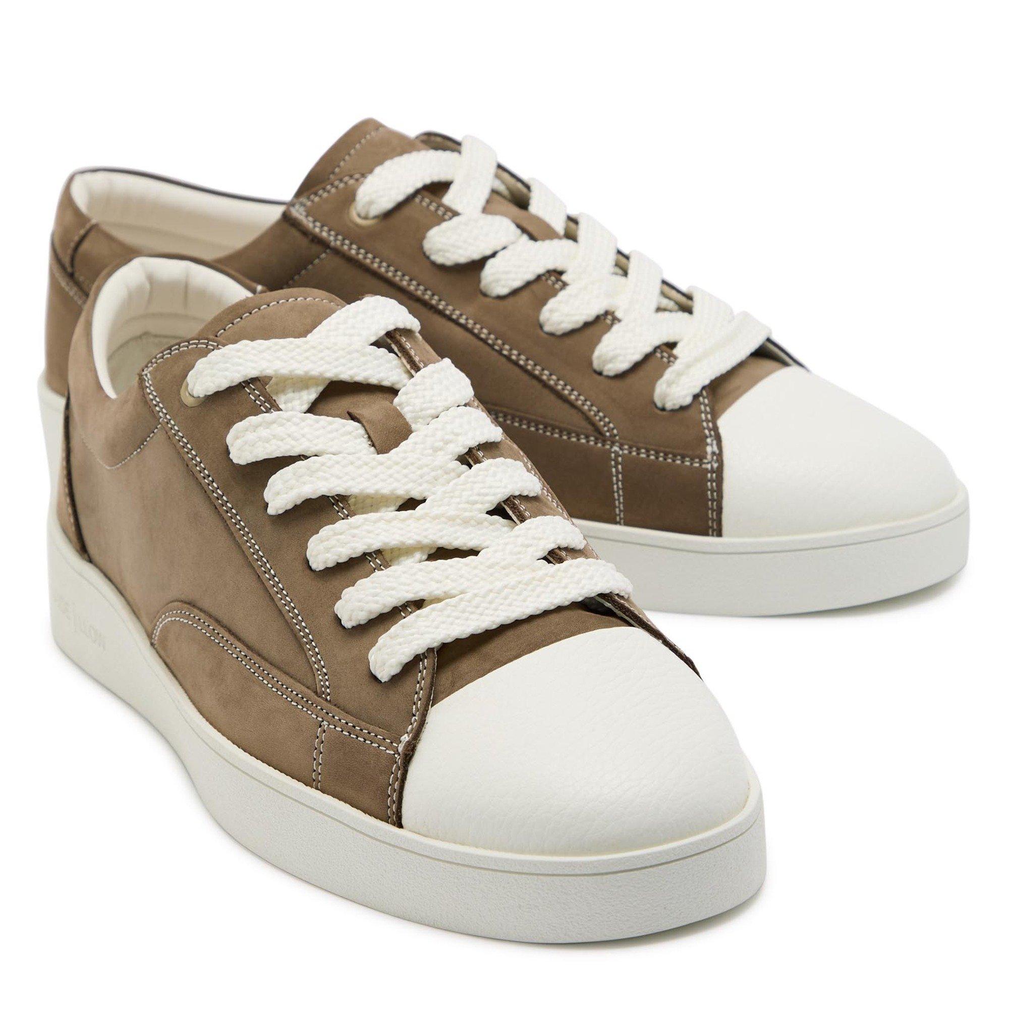 BROWN AND OTHER - Jude Llow - JL SNKR NICO NUBUCK STITCH - 3