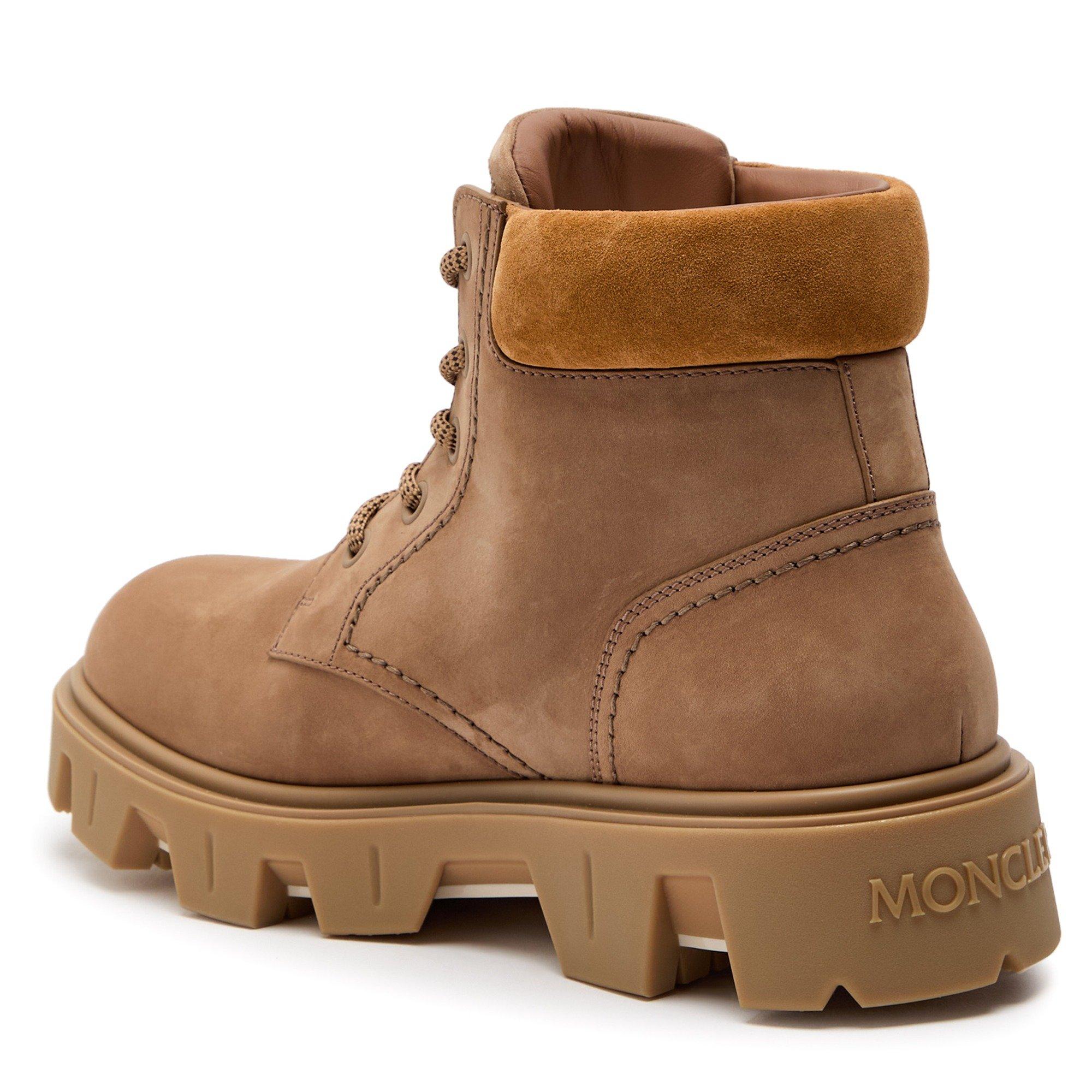 BEIGE - Moncler - Men's Peak City Suede Hiker Boots - 2