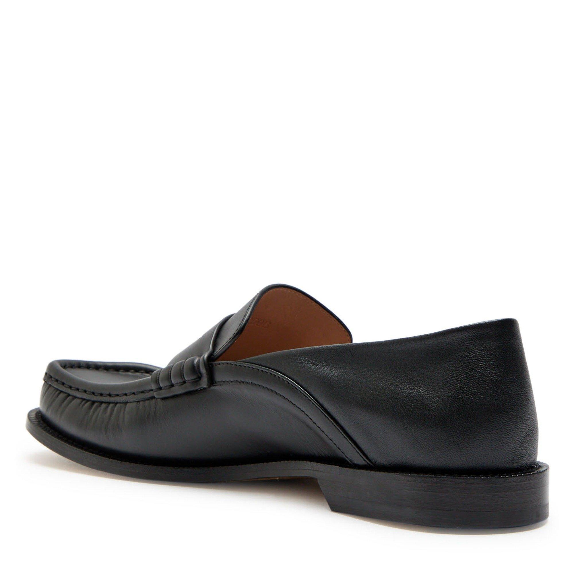 BLACK - LOEWE - LOEWE CAMPO LOAFER FLAP BACK B - 2