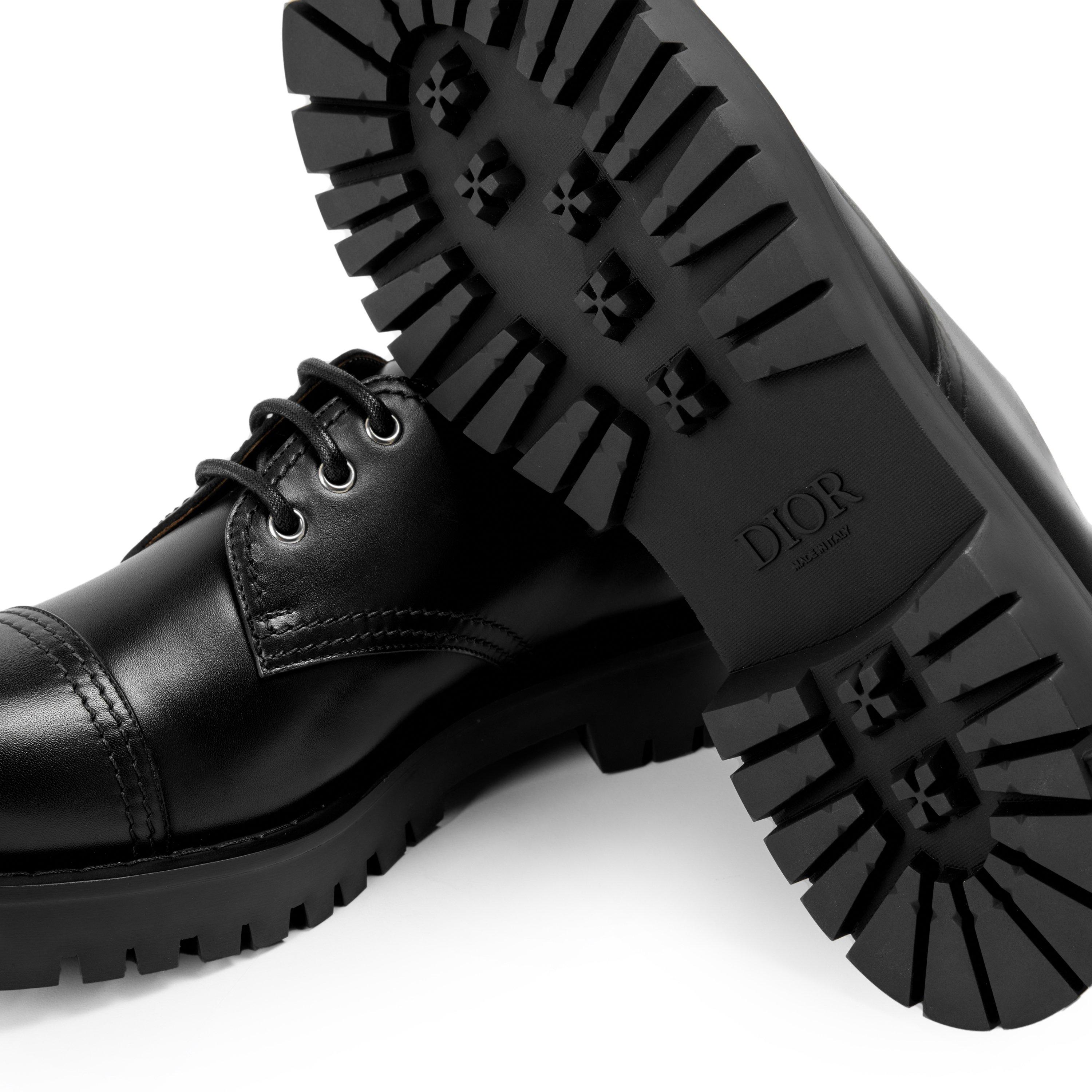 BLACK - DIOR - Men's Explorer 3 Leather Brogues - 3
