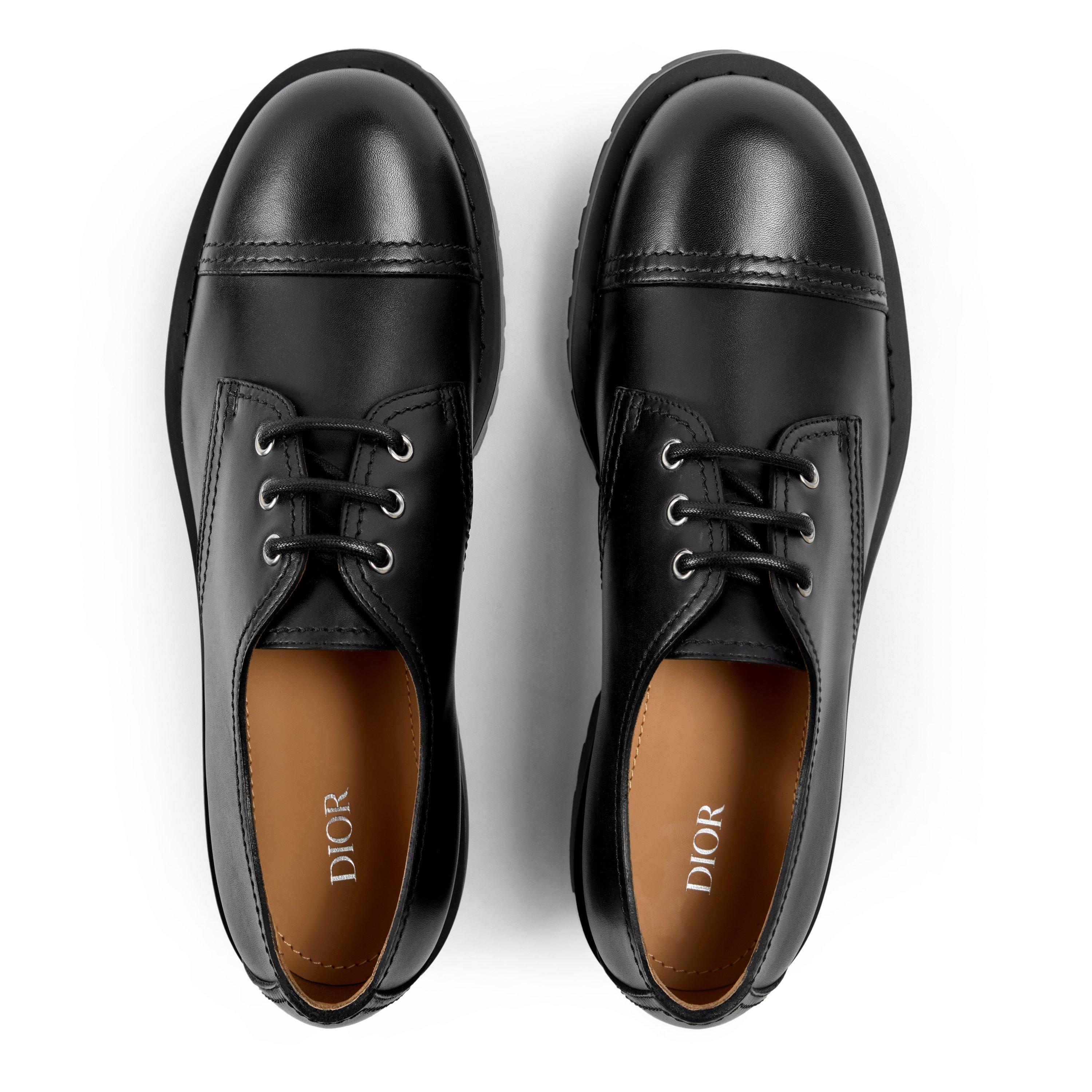 BLACK - DIOR - Men's Explorer 3 Leather Brogues - 4