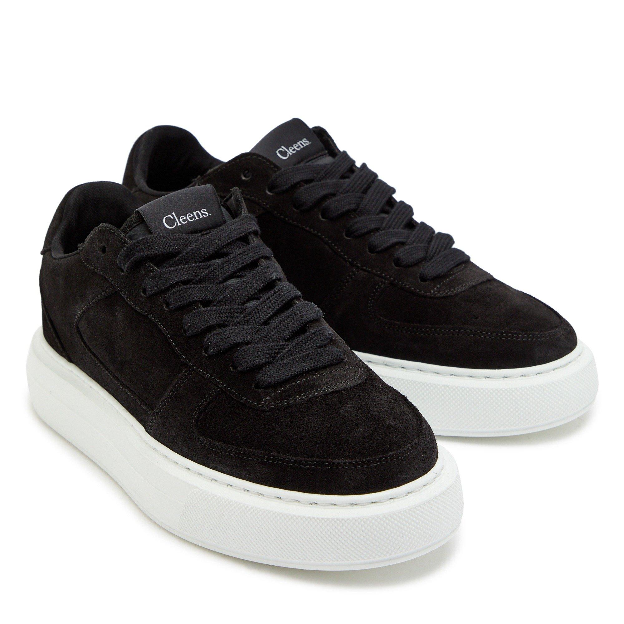 BLACK AND WHITE - Cleens - CLEENS SNKR LWTP COURT - 3