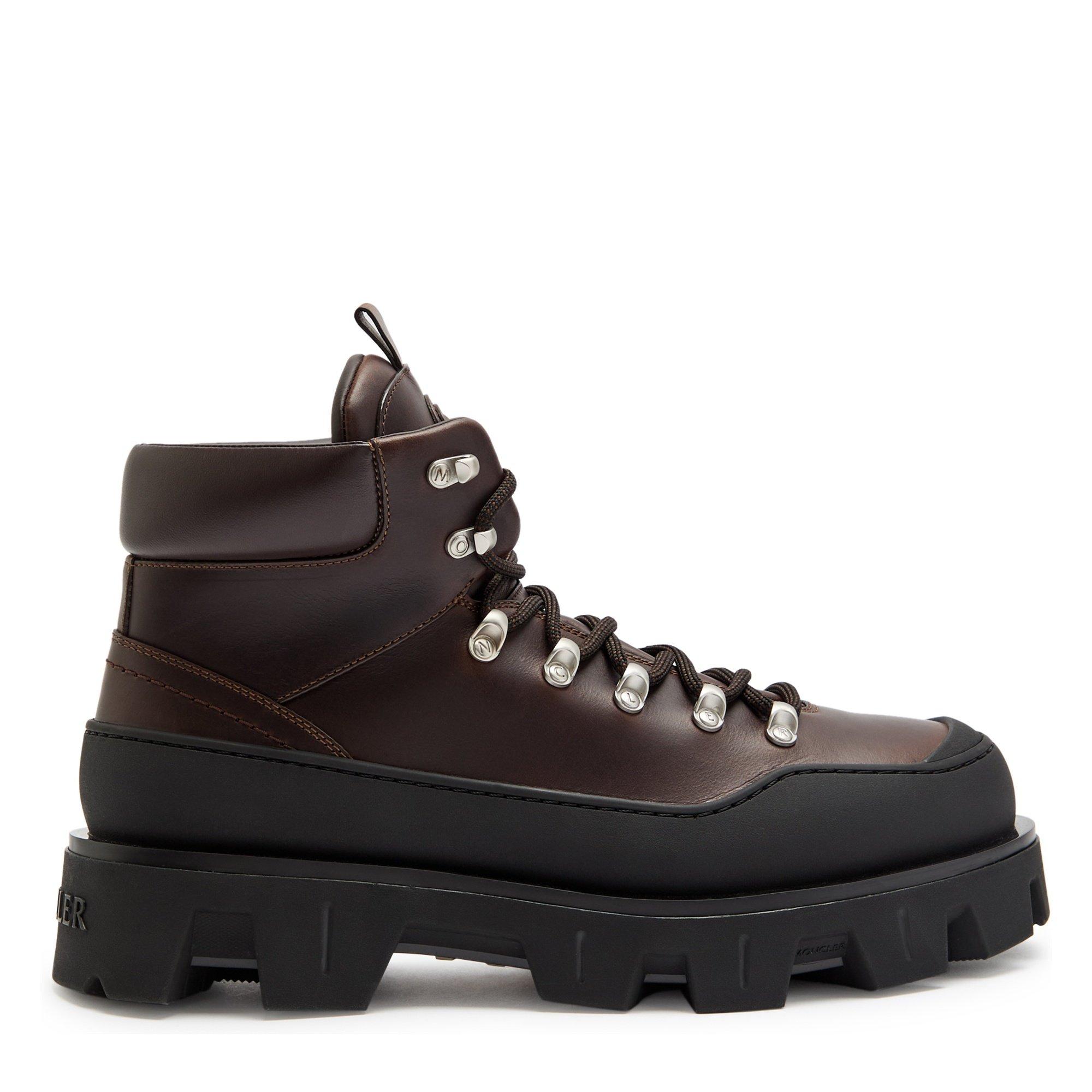BROWN - Moncler Grenoble - MG PEAK TREK HIKING BOOT - 1