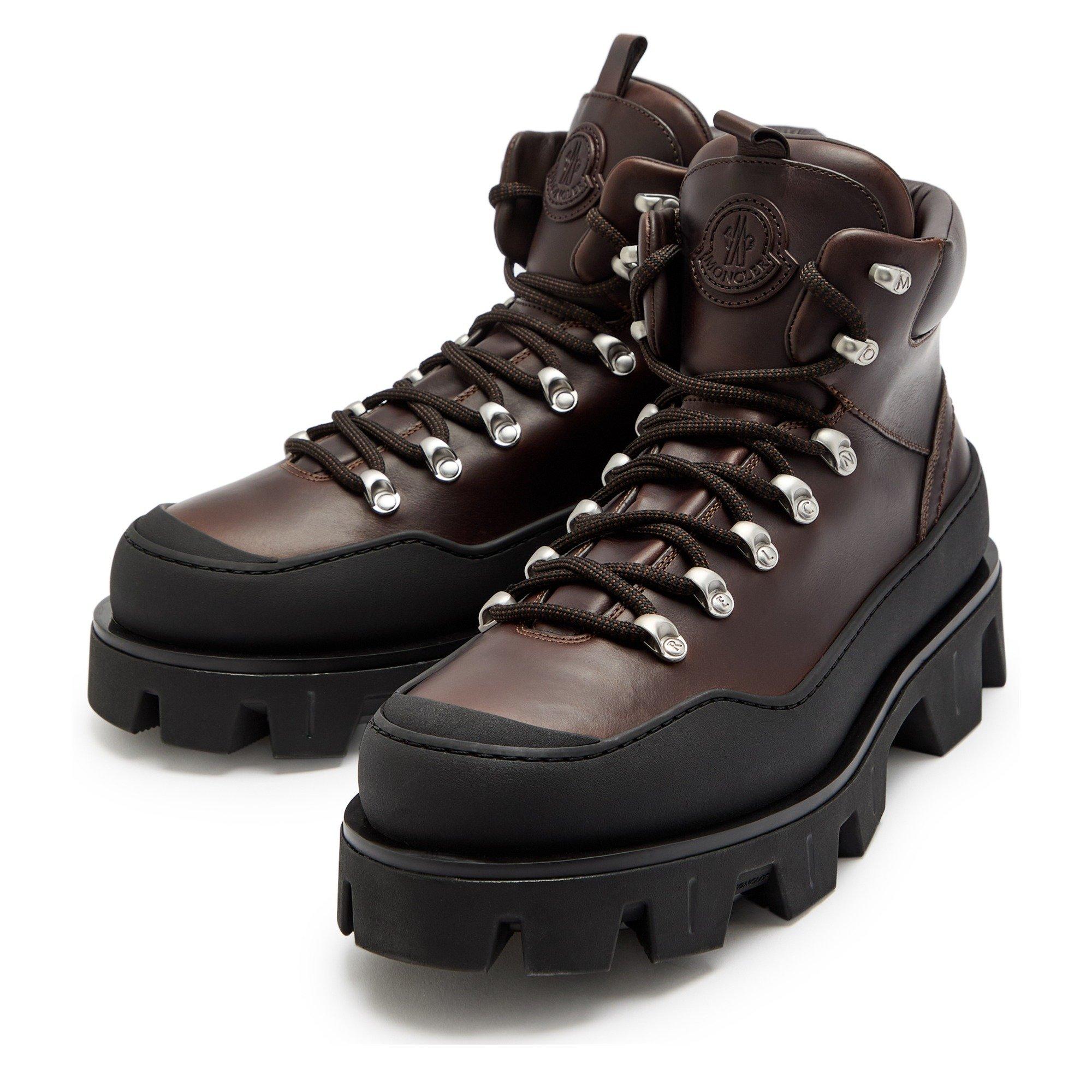 BROWN - Moncler Grenoble - MG PEAK TREK HIKING BOOT - 3