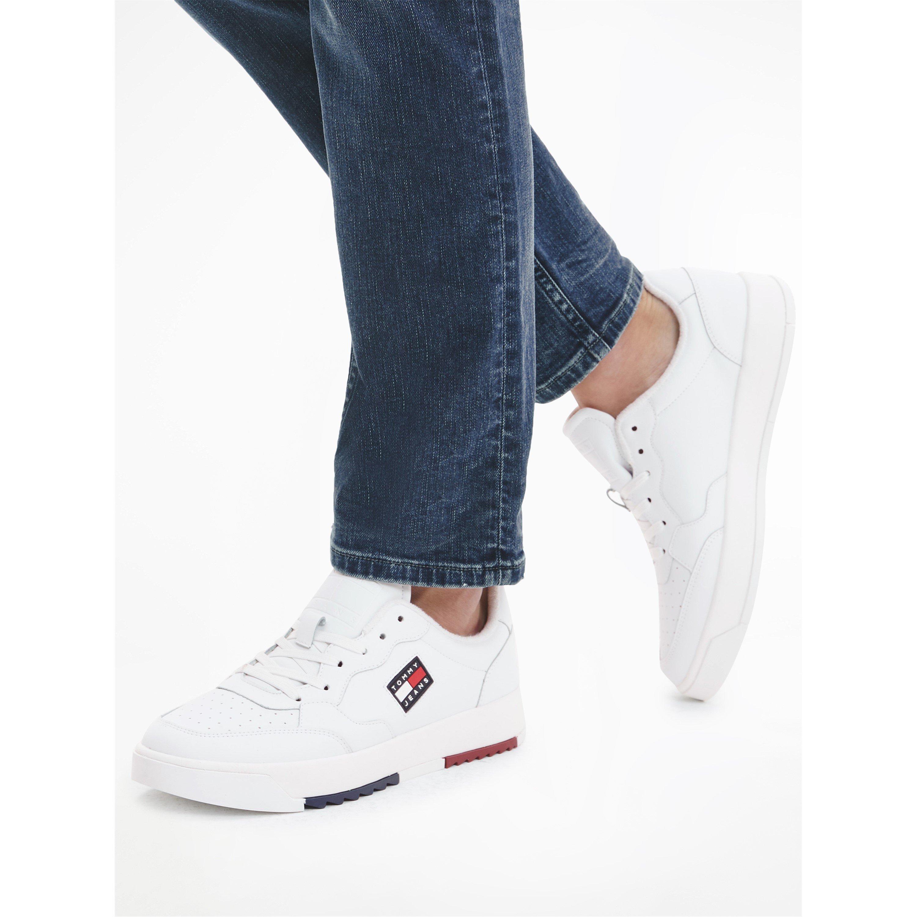 Witte YBR - Tommy Jeans - Michael Basket Sneakers - 7