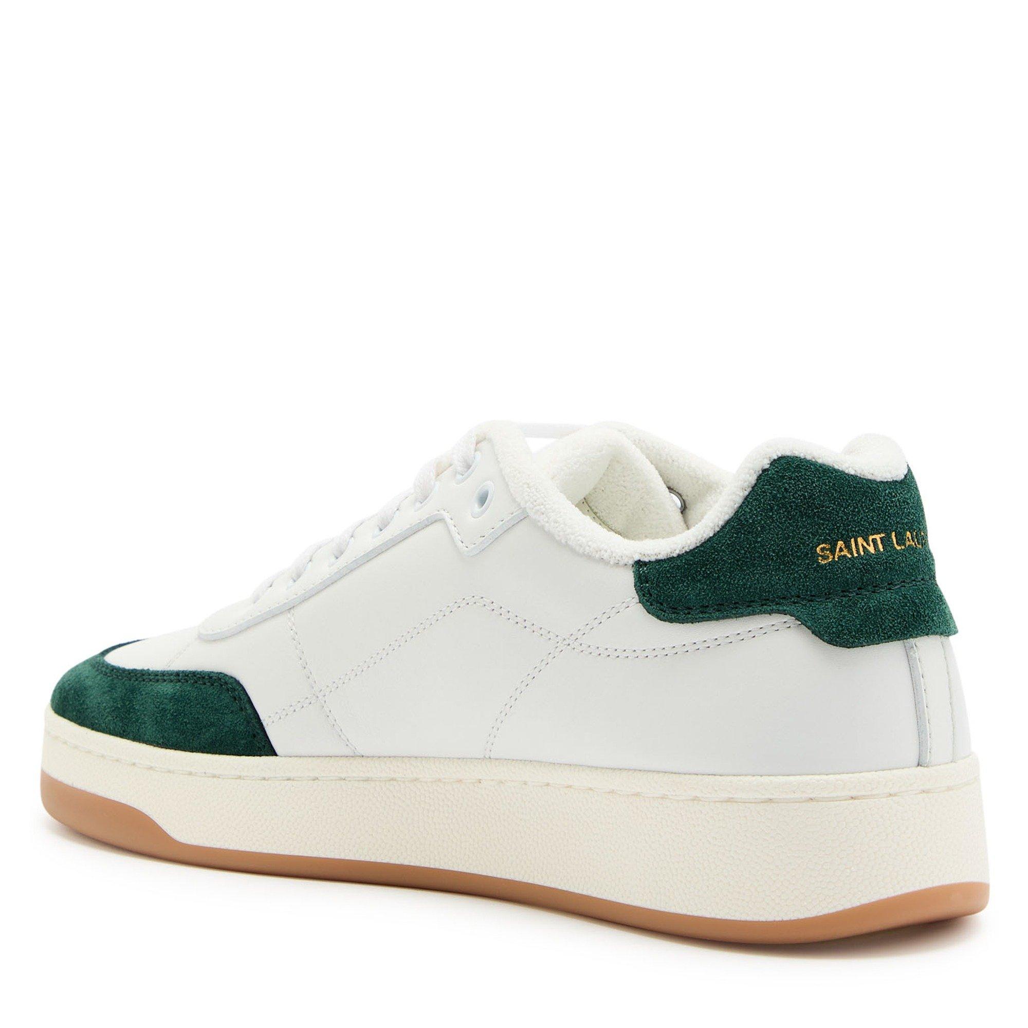 GREEN AND OTHER - Saint Laurent - Men's SL61 Leather Low-Top Trainers - 2