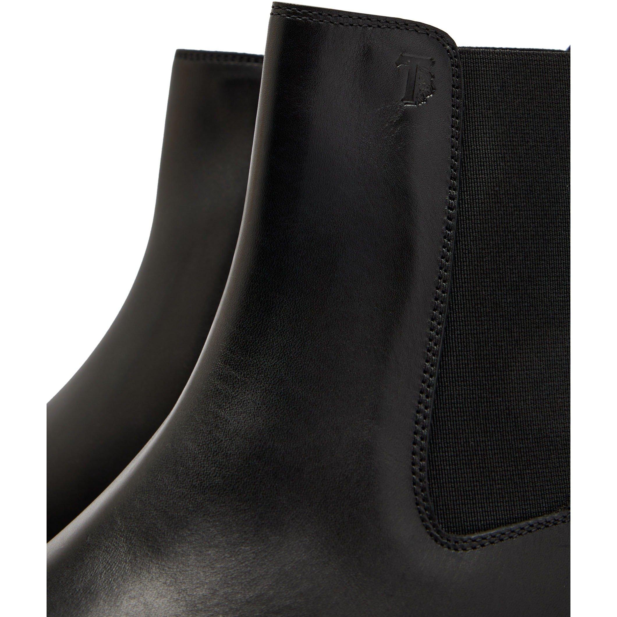 BLACK - Tods - STIVALETTO EL. FORMALE GOMMA 7 - 4