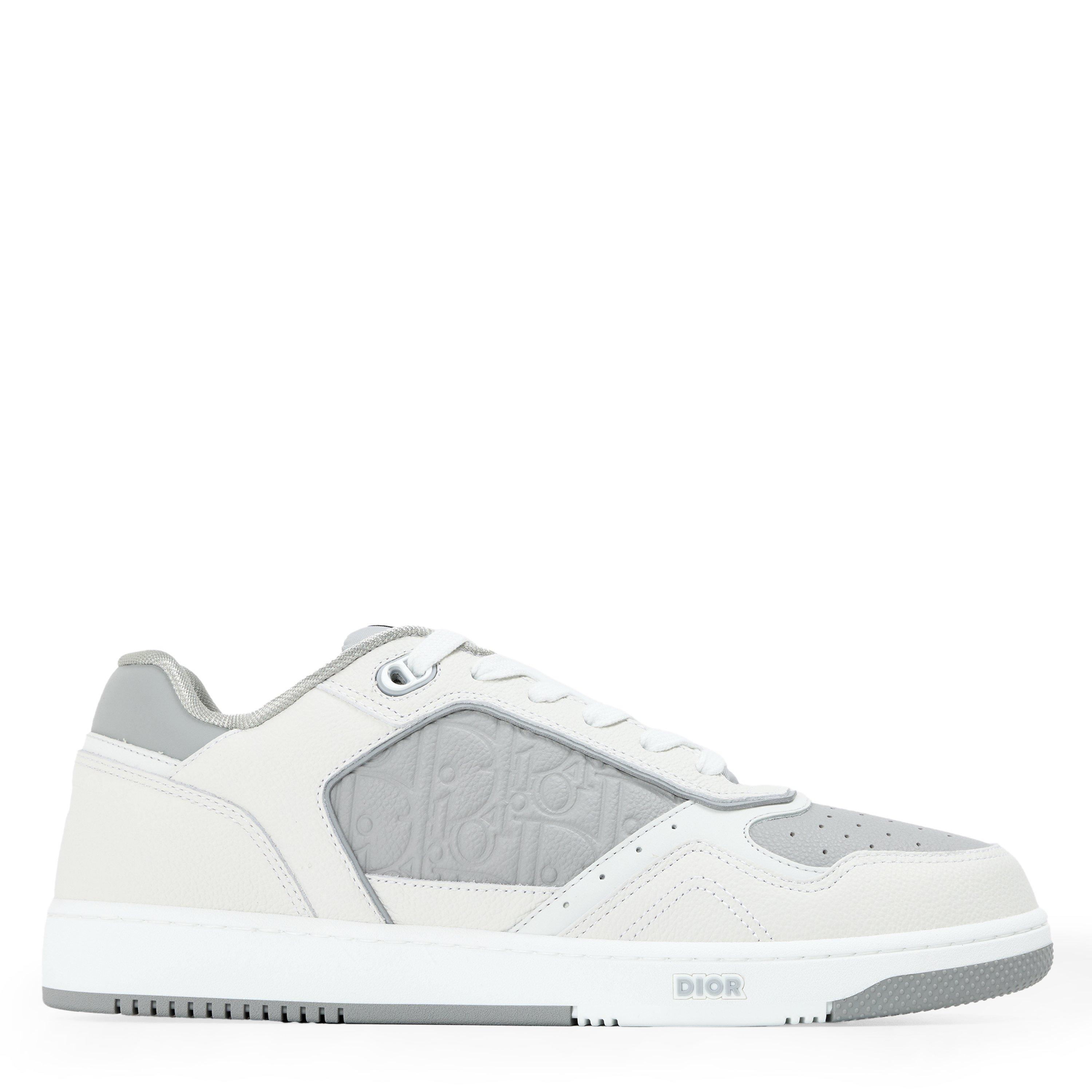 WHITE AND OTHER - DIOR - Men's B27 Do Gravity Leather Low-Top Trainers - 1