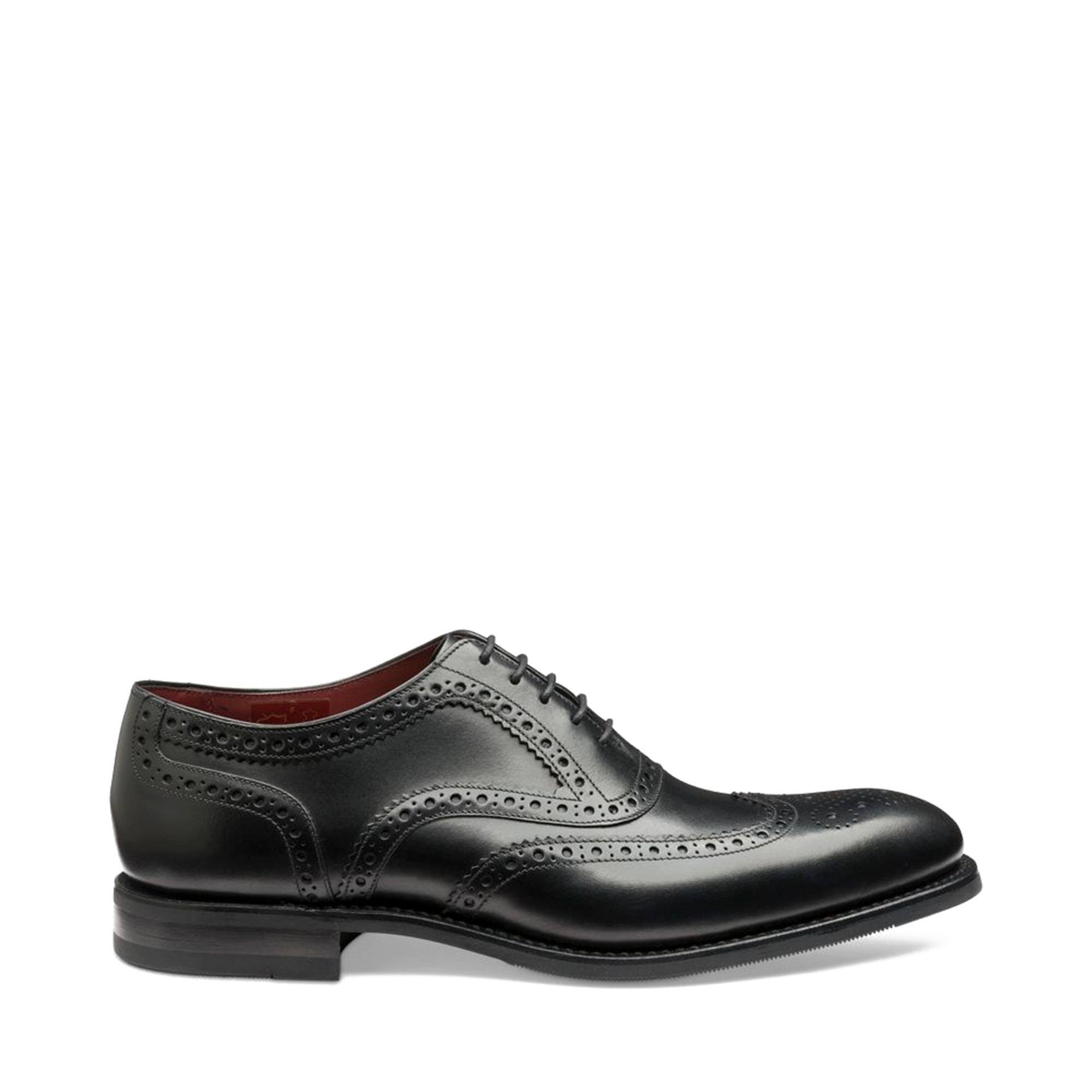 Loake Men's Kerridge Brogue Shoes - Black - 7 (41)
