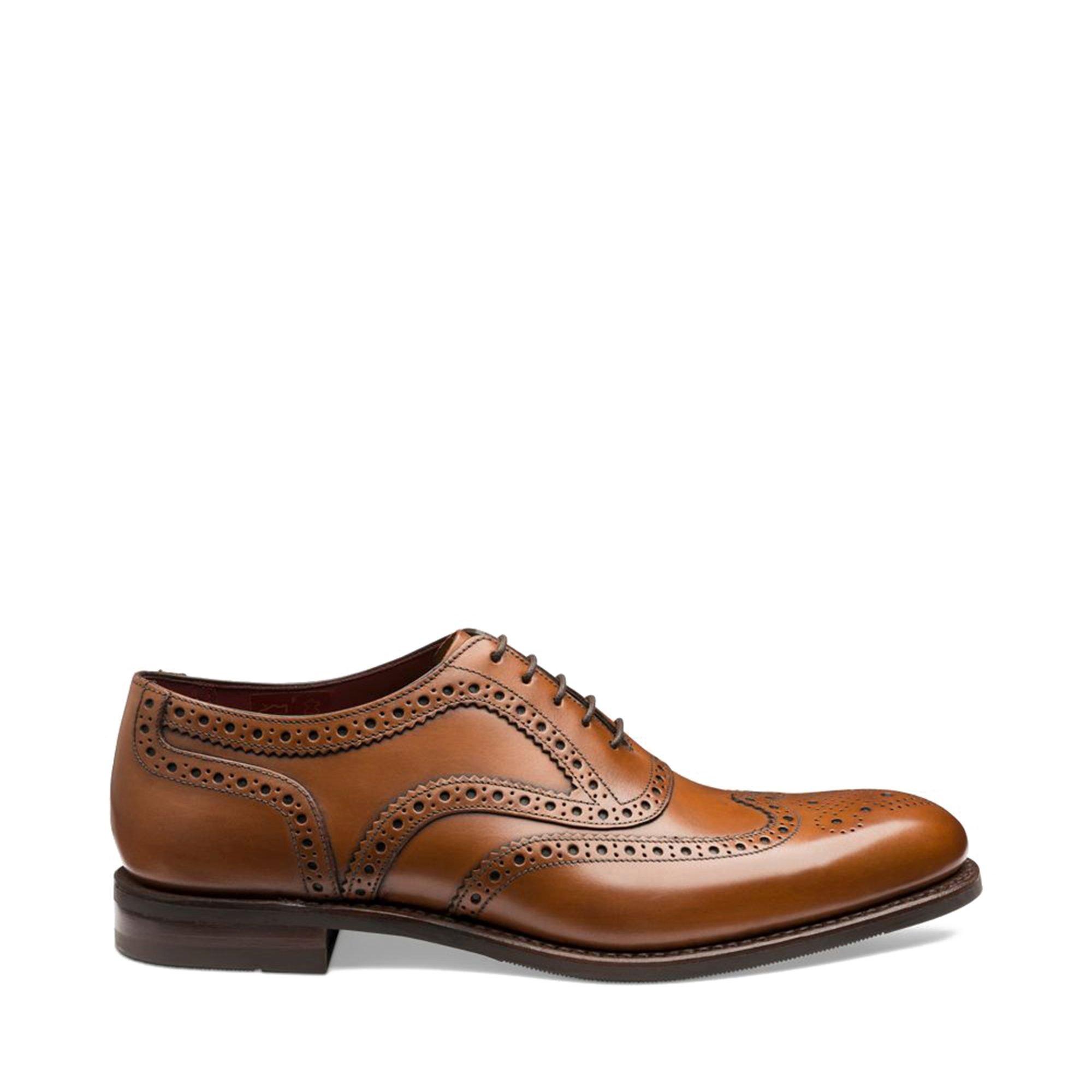 Loake Men's Kerridge Brogue Shoes - Cedar - 7.5 (41.5)