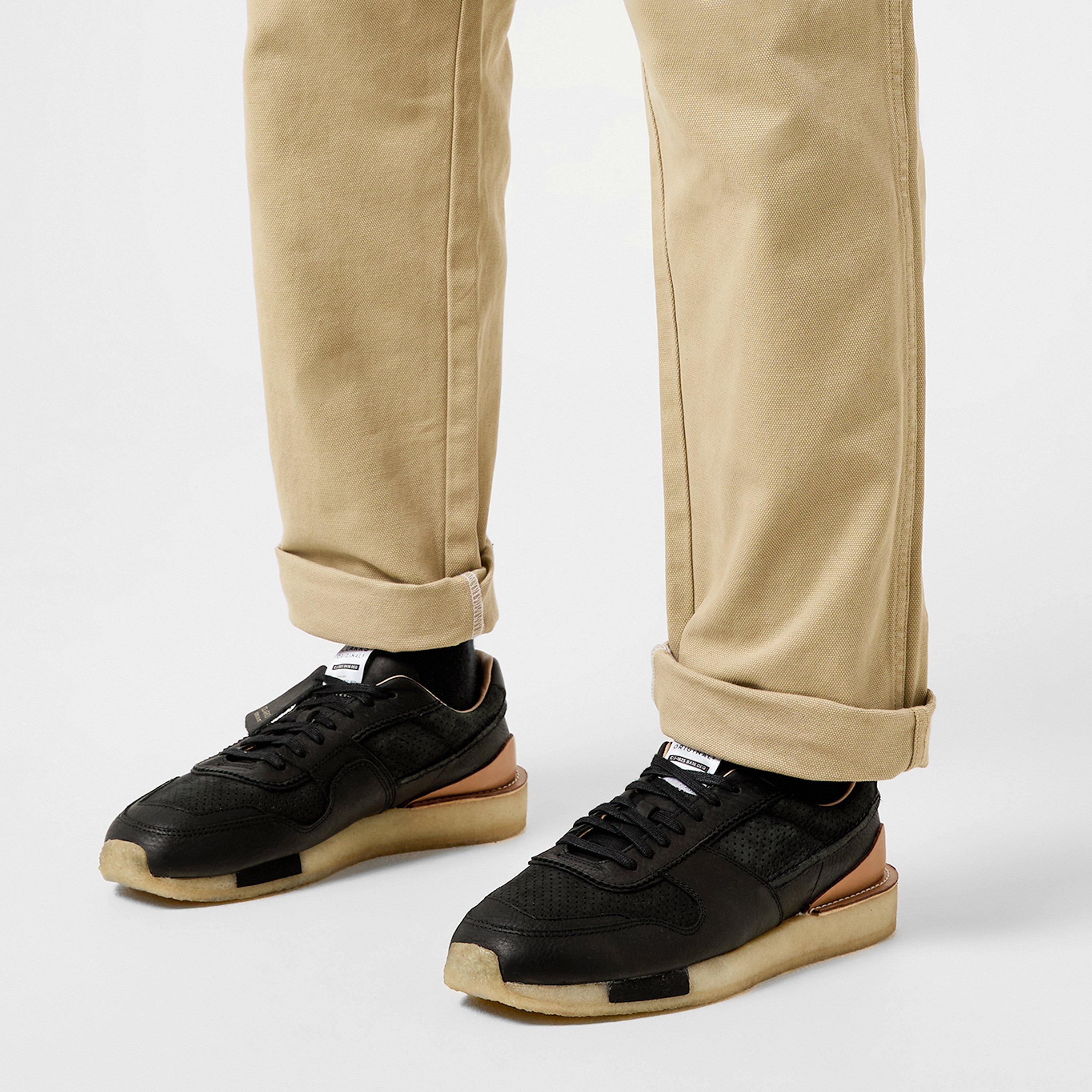 Black Combi - Clarks Originals - To Run Trainers - 2