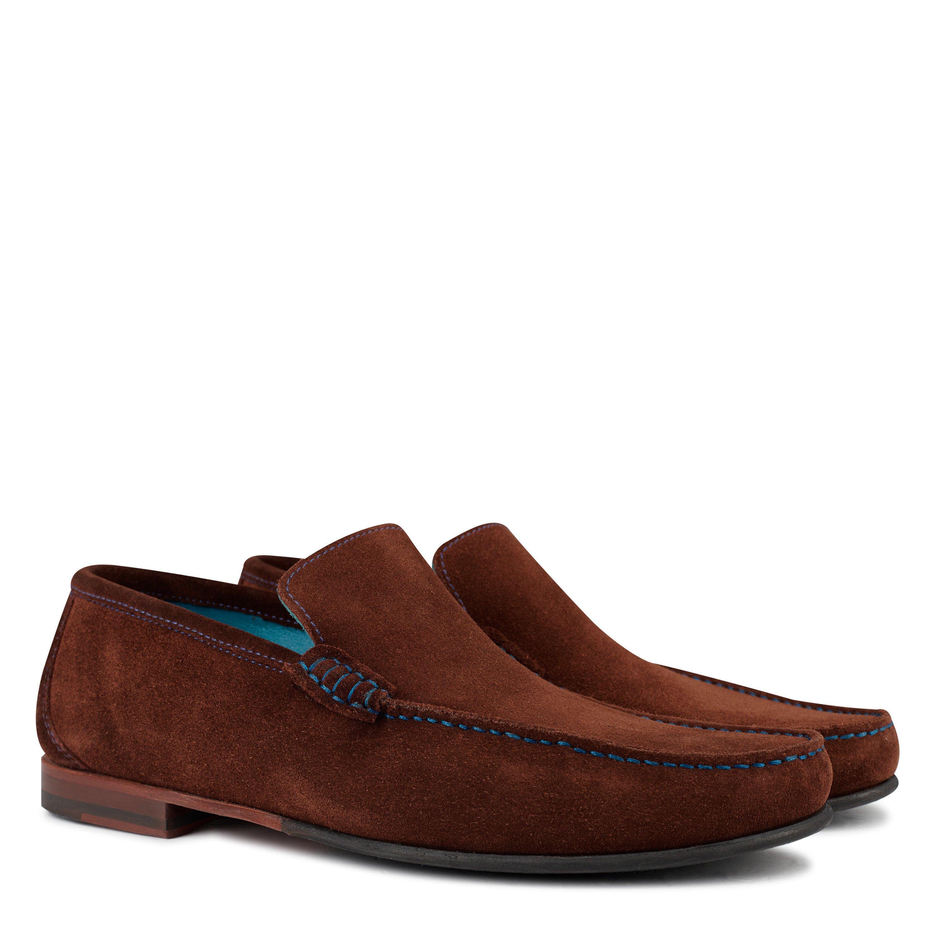 Tan - Loake - Nicholson Loafers - 8