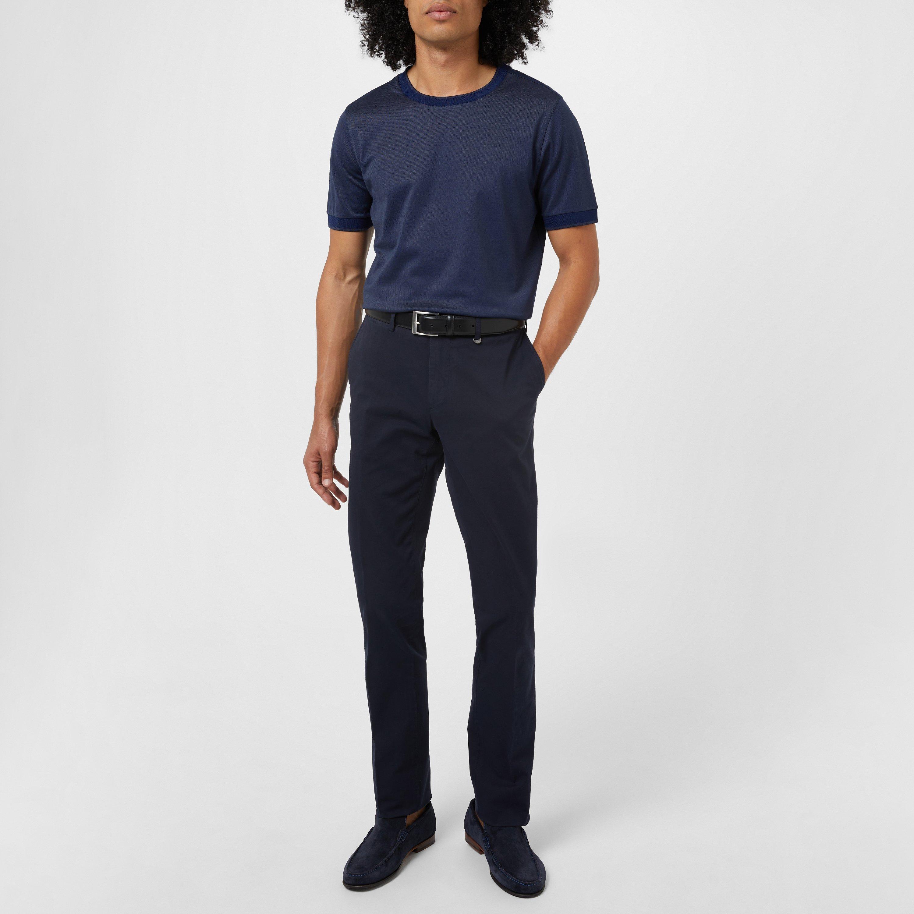 Navy - Loake - Nicholson Loafers - 3