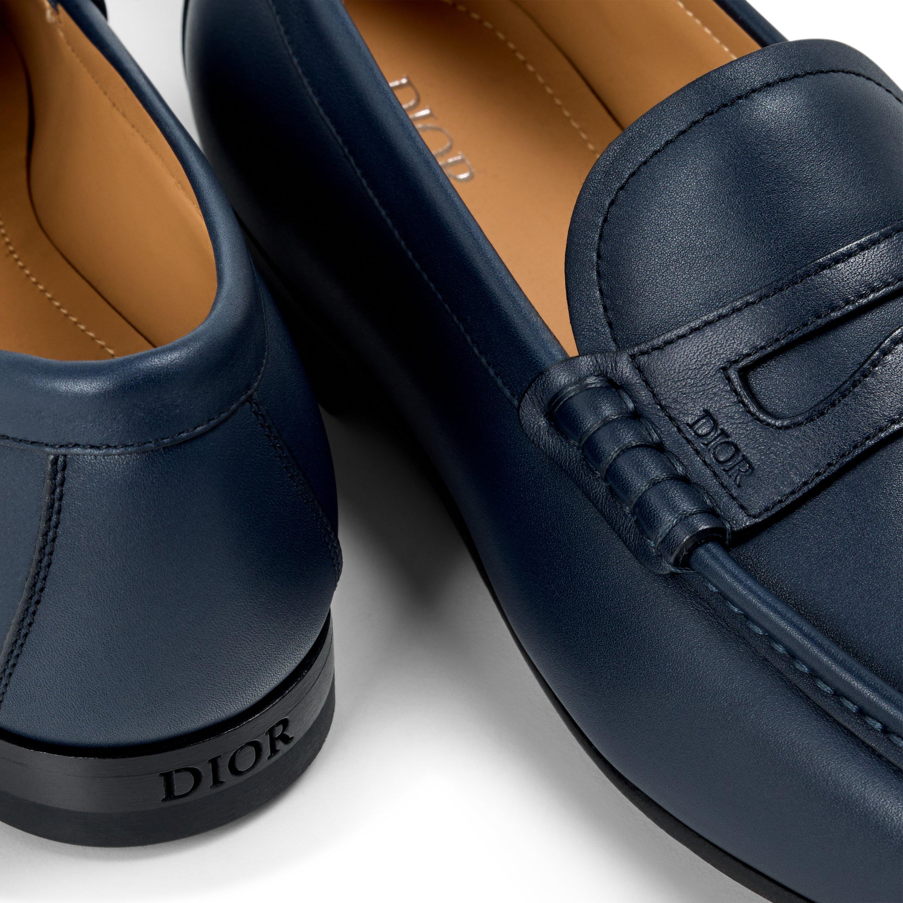 NAVY - DIOR - Men's Granville Flex Loafers - 3