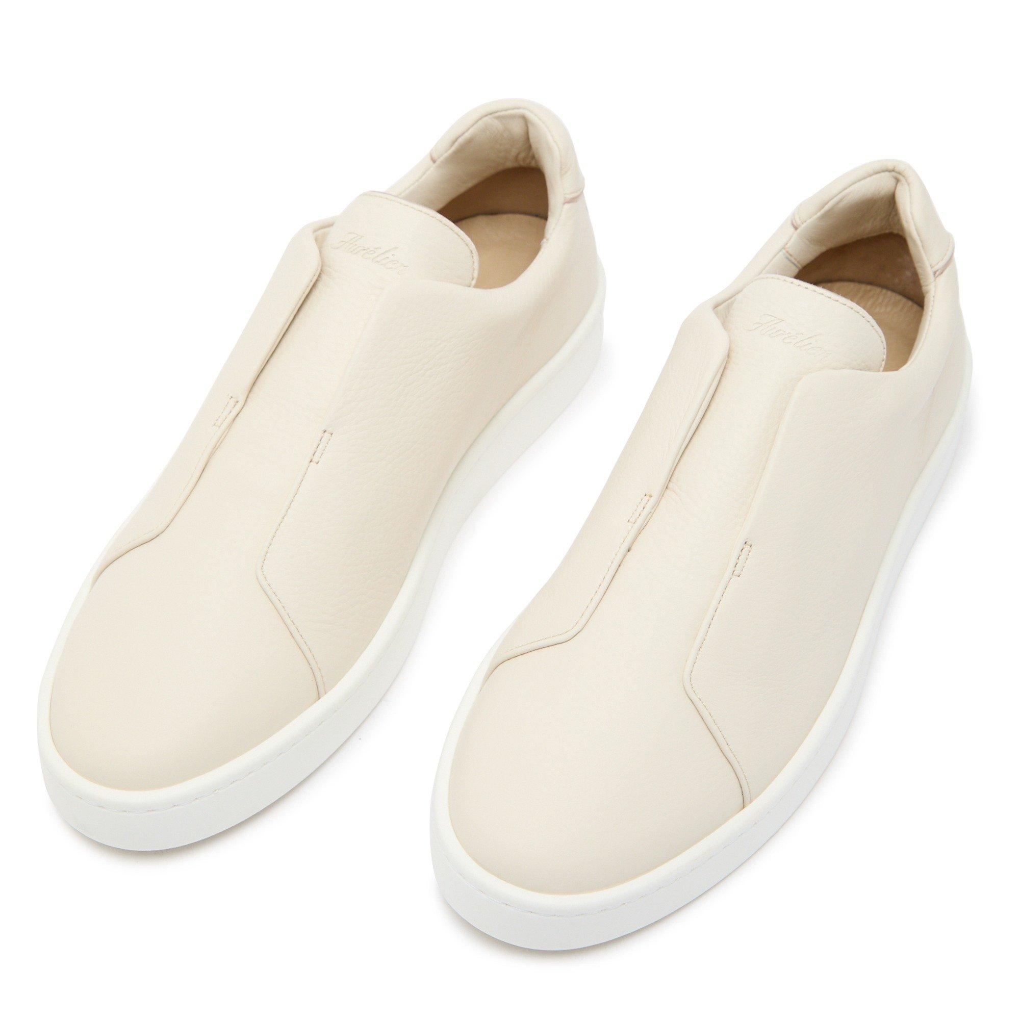 IVORY - Aurelien - AUR3 SNEAKER GRAIN LEATHER - 3