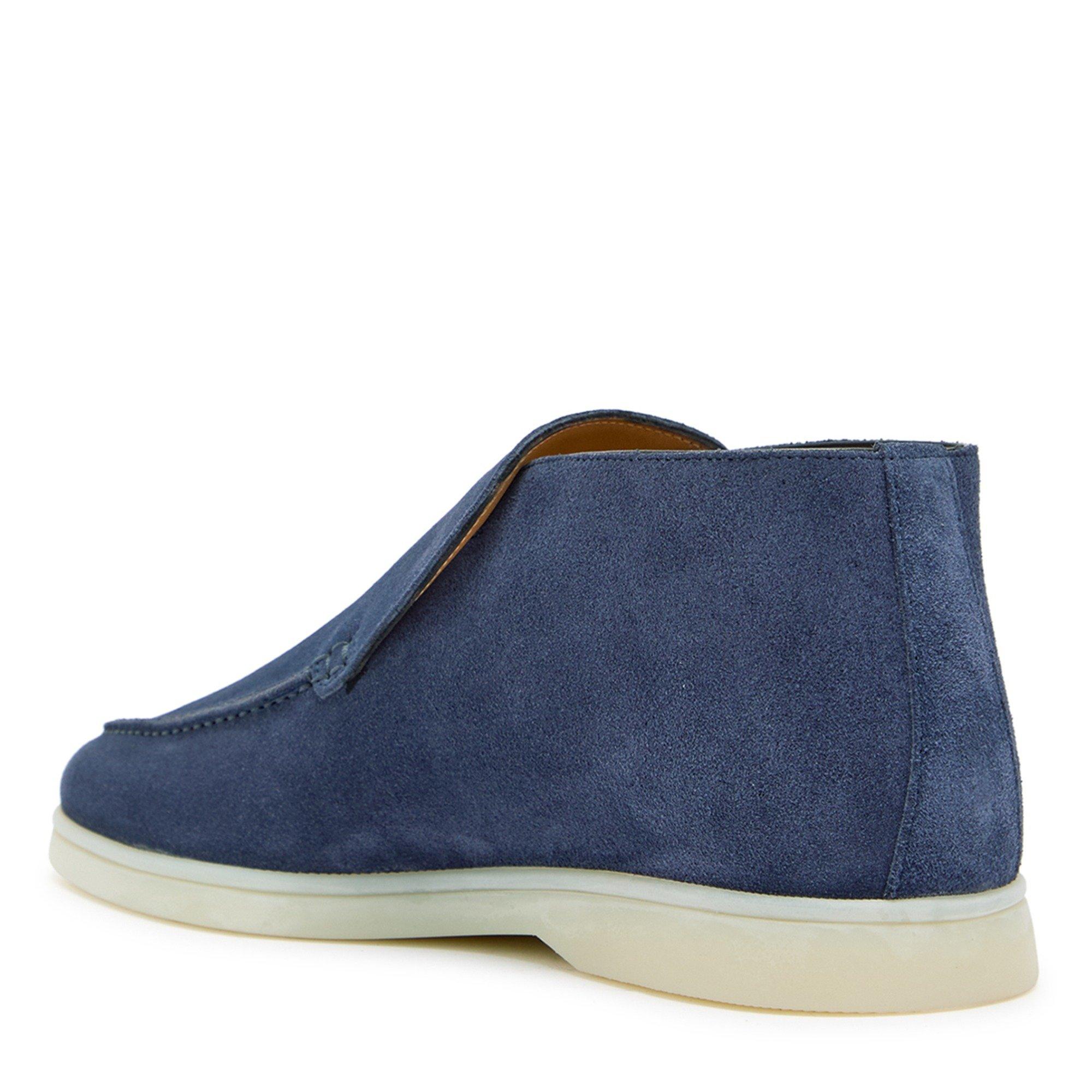 NAVY - Aurelien - Men's City Suede Loafers - 2