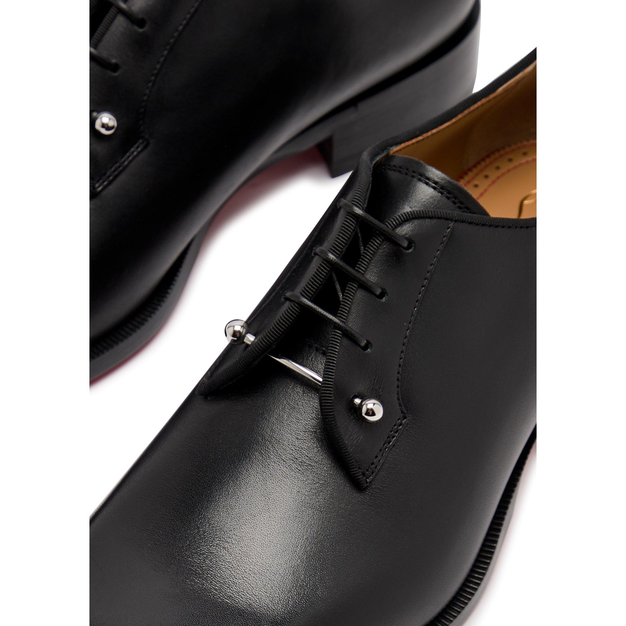 BLACK - Christian Louboutin - LOUBOUTIM CHAMBELISS FLAT CALF - 4