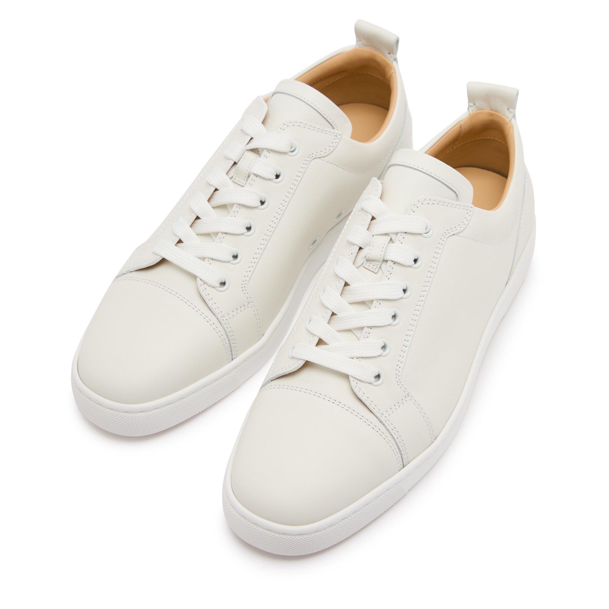 WHITE - Christian Louboutin - LOUBOUTIM LOUIS JUNIOR FLAT CA - 3