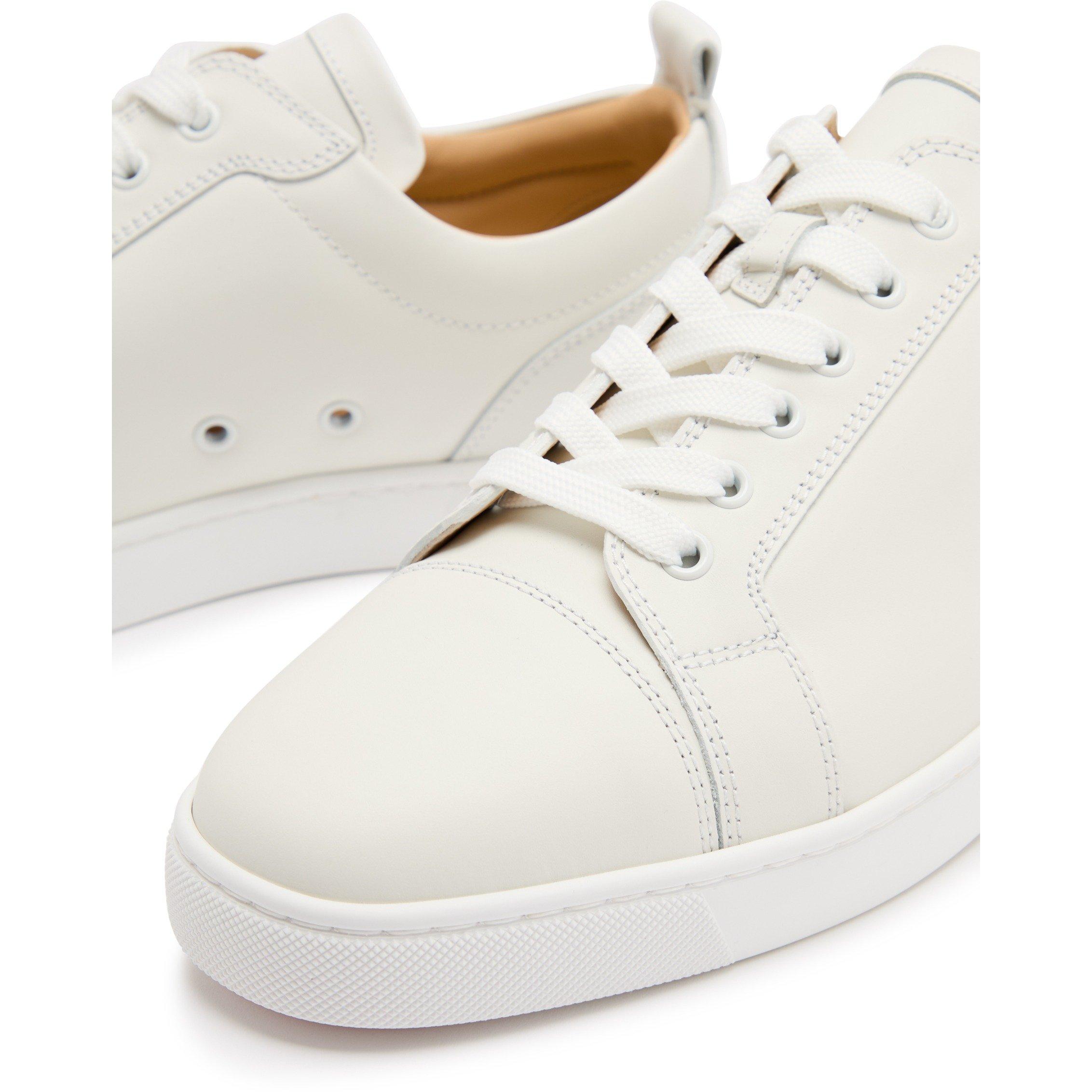 WHITE - Christian Louboutin - LOUBOUTIM LOUIS JUNIOR FLAT CA - 4