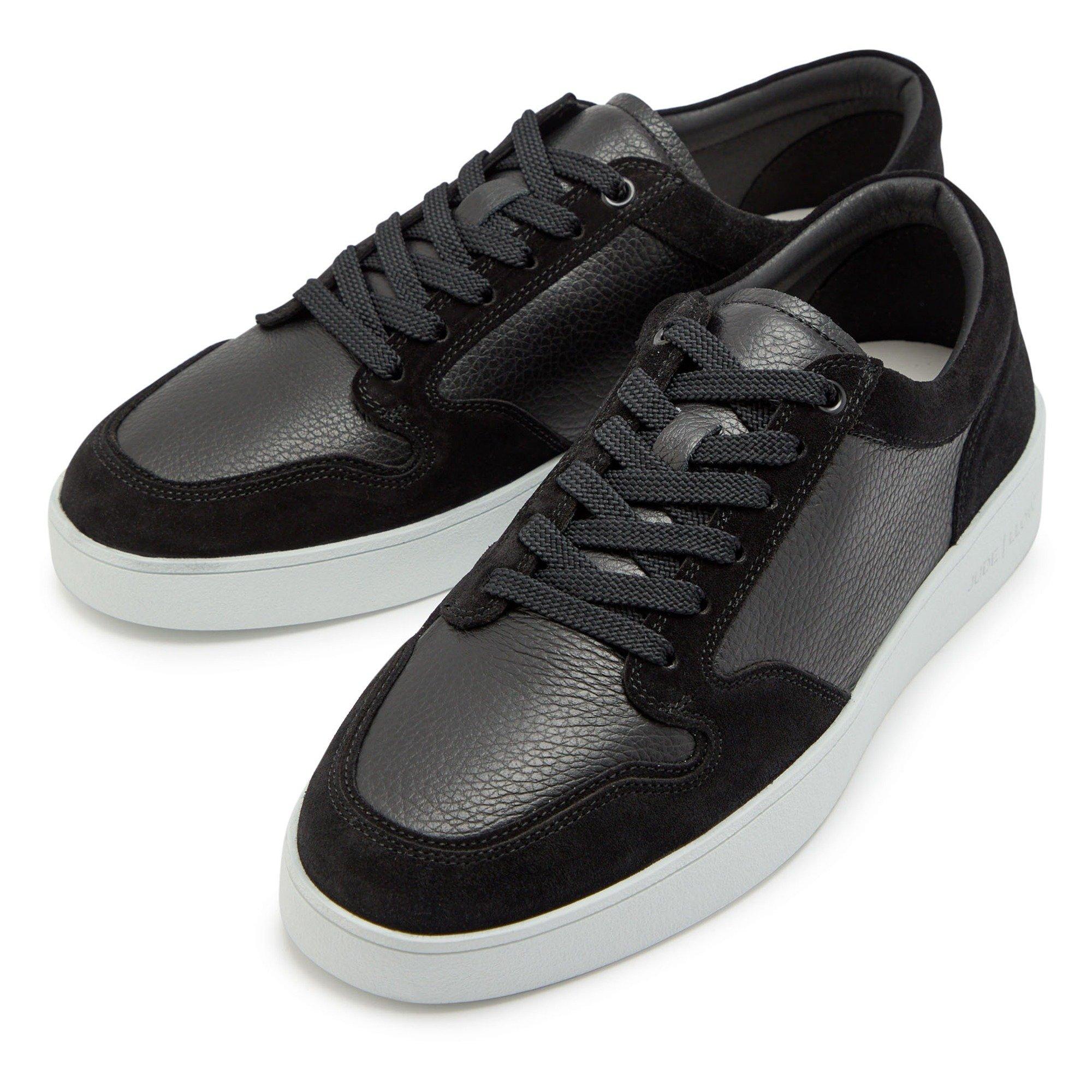 BLACK AND OTHER - Jude Llow - Men's Telier Leather Low-Top Trainers - 3