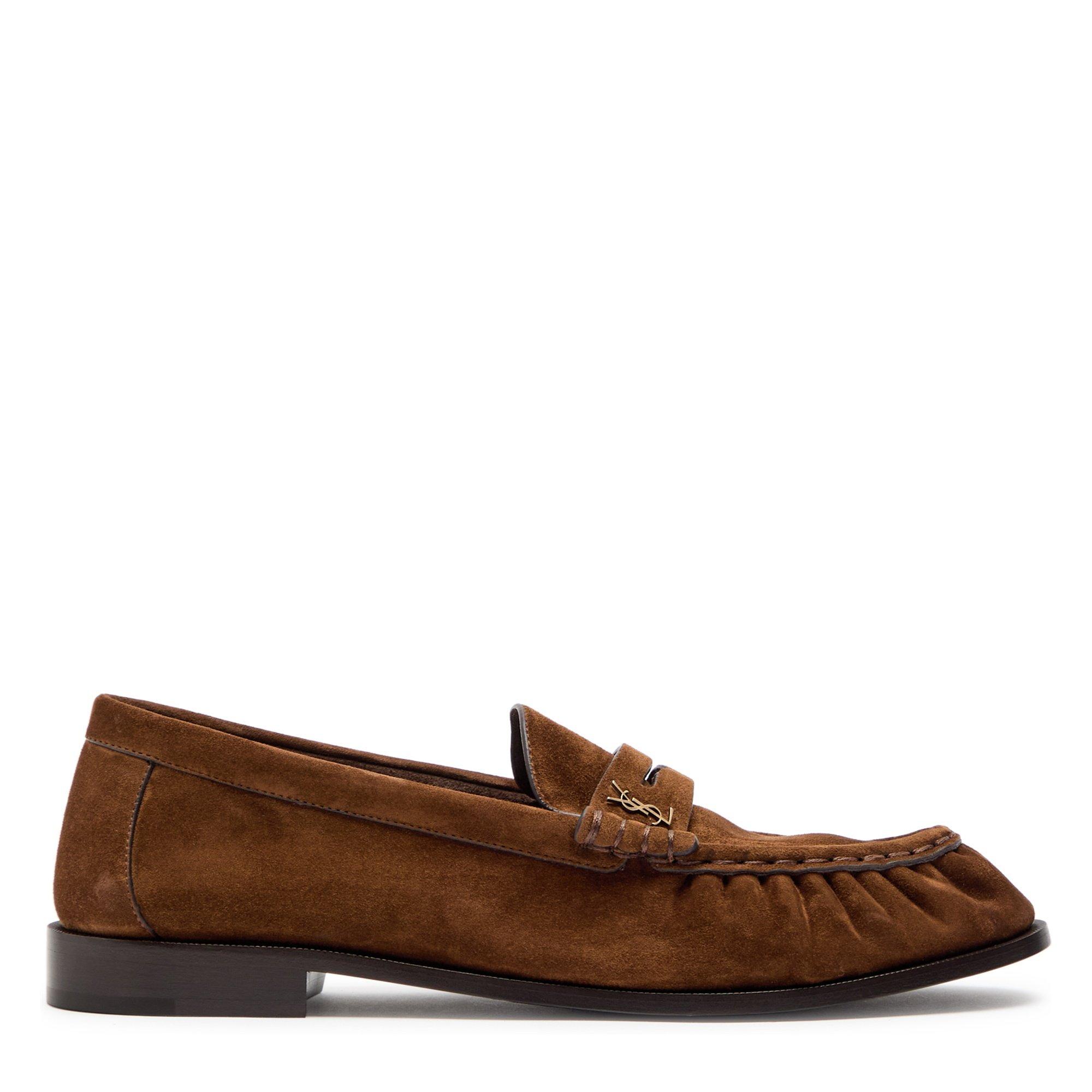 BROWN - Saint Laurent - LE LOAFER 15 MOC
