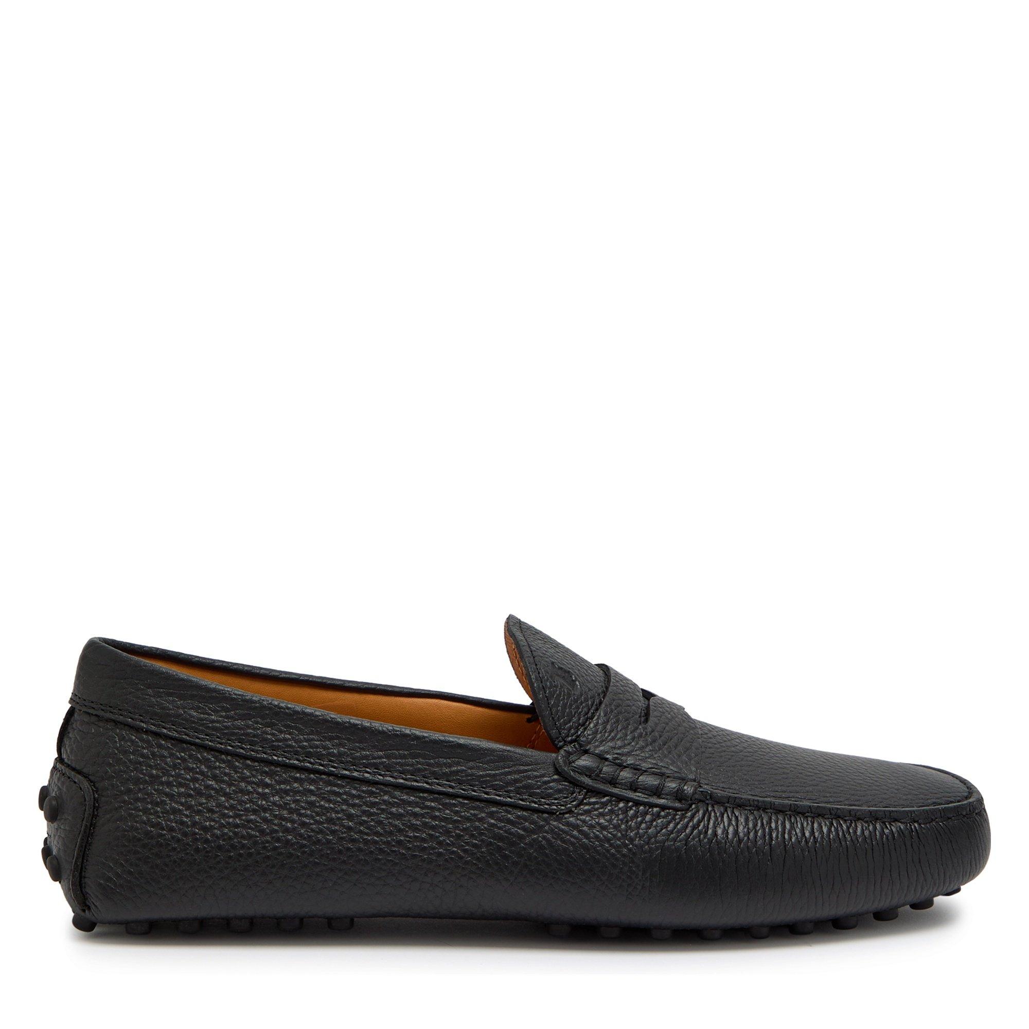 BLACK - Tods - Men's Gommino Leather Loafers - 1