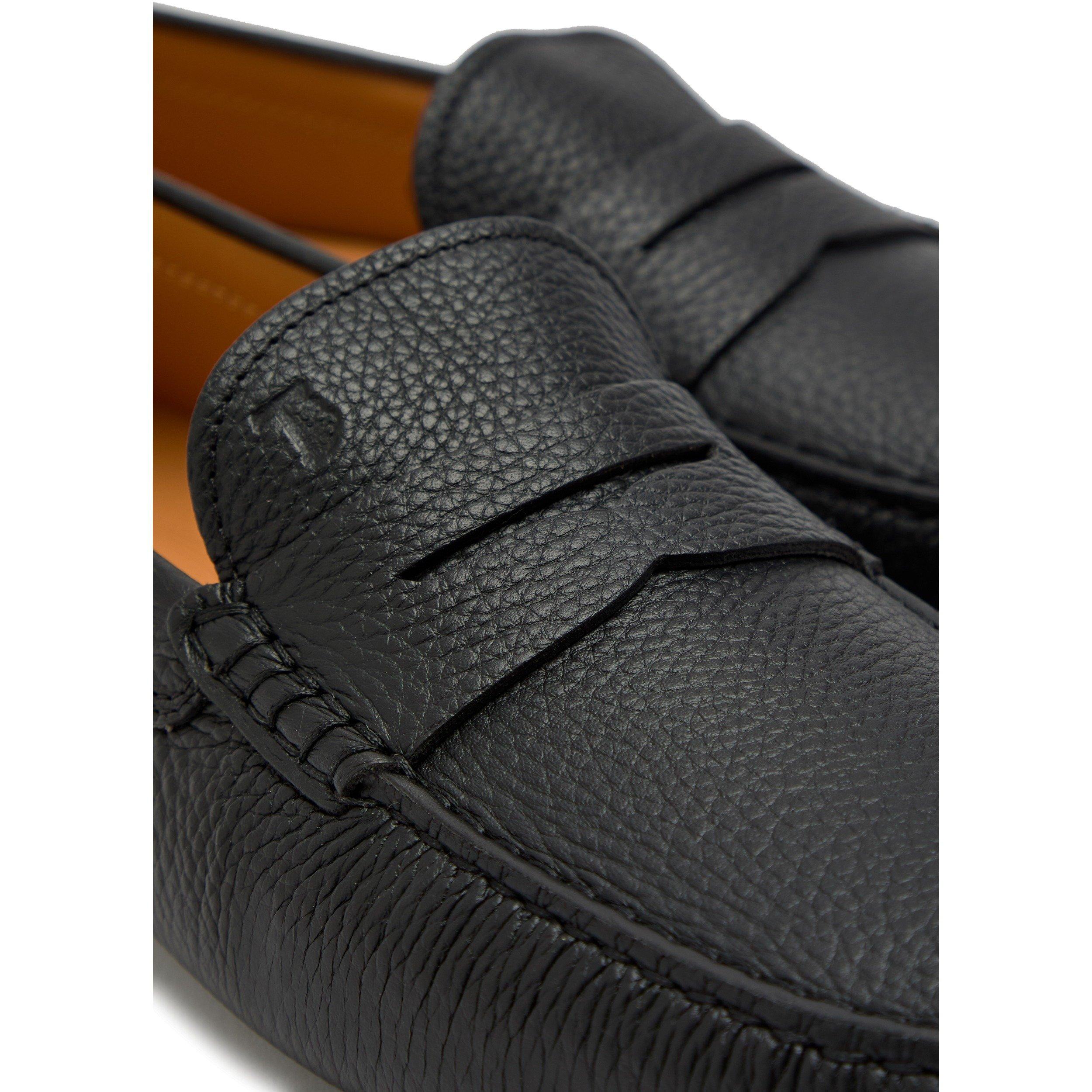 BLACK - Tods - Men's Gommino Leather Loafers - 4