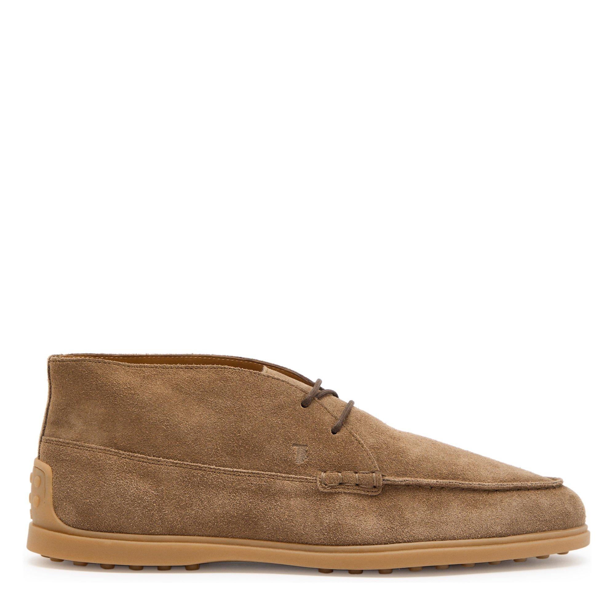 BROWN - Tods - Men's Suede Desert Boots - 1