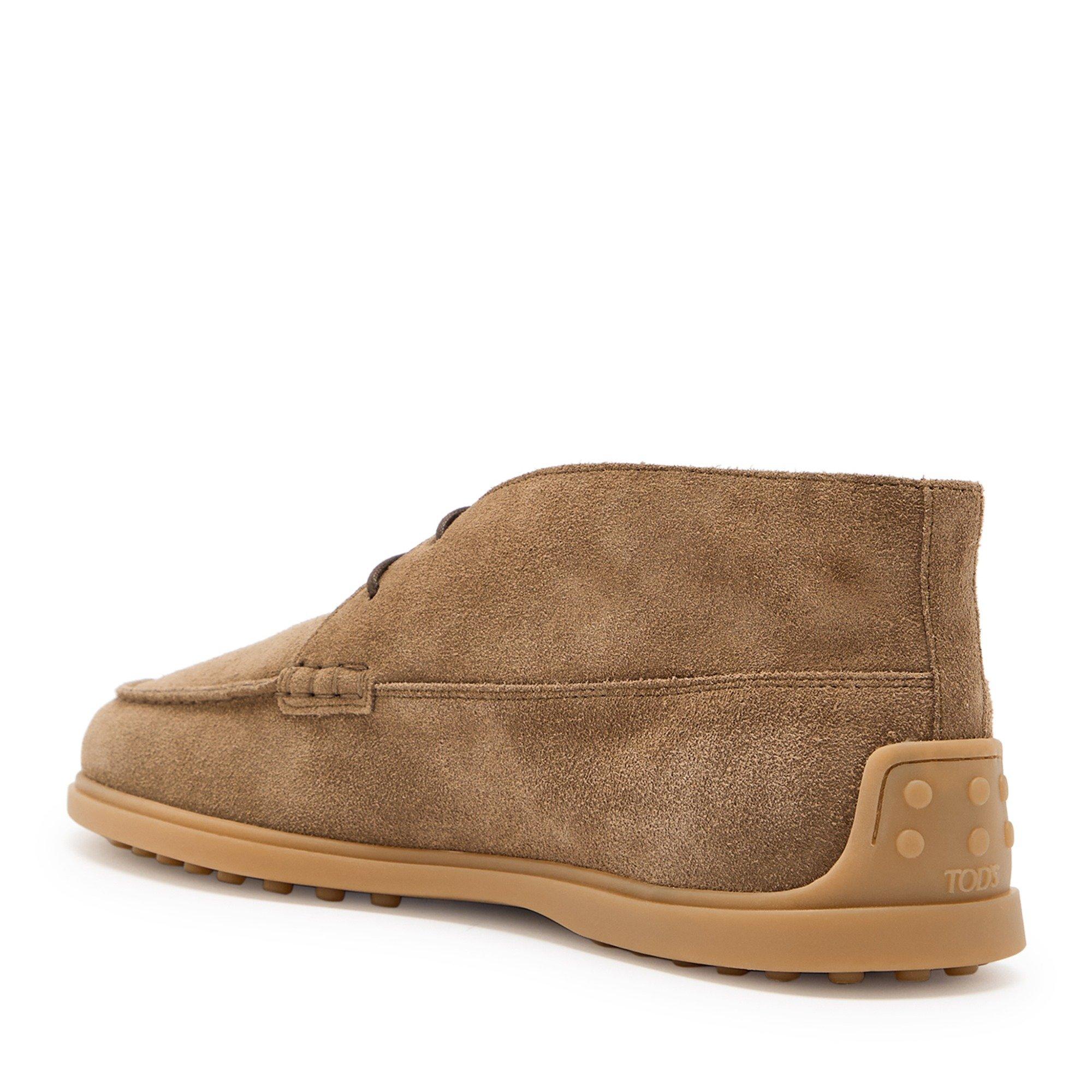 BROWN - Tods - Men's Suede Desert Boots - 2