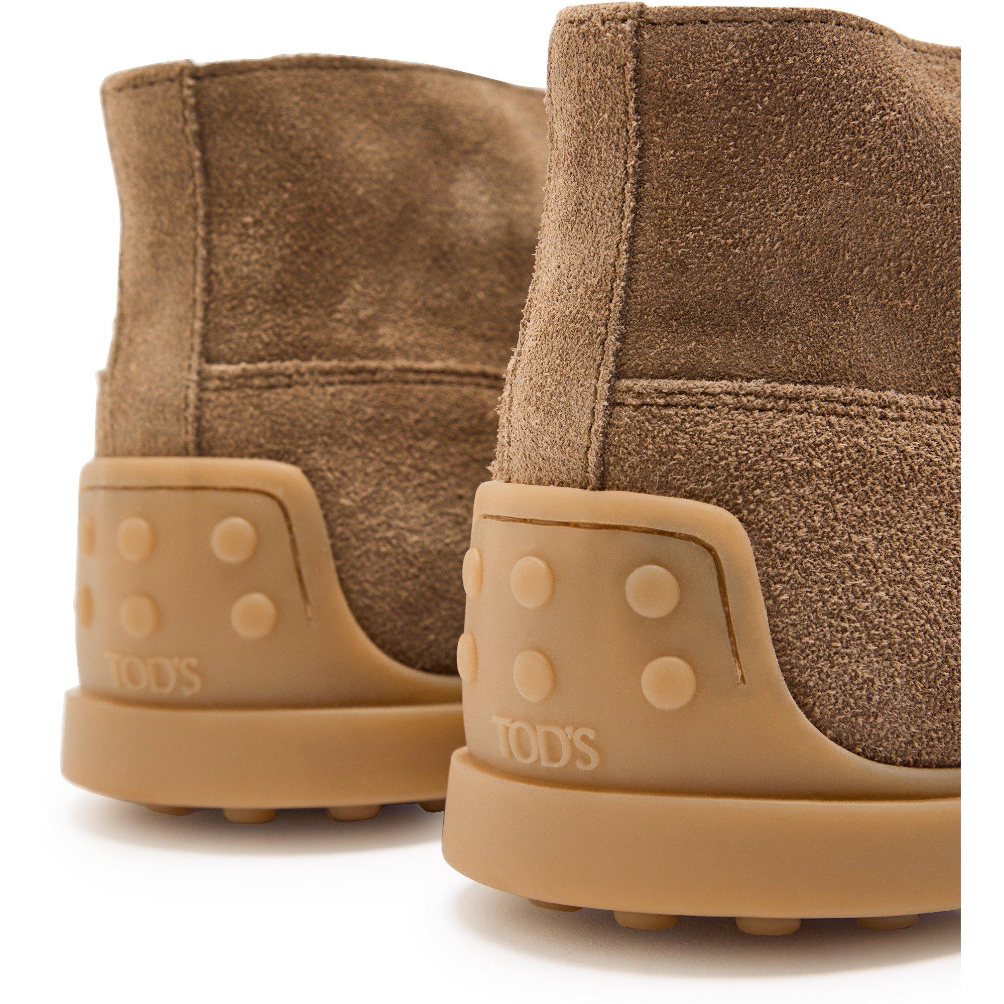BROWN - Tods - Men's Suede Desert Boots - 4