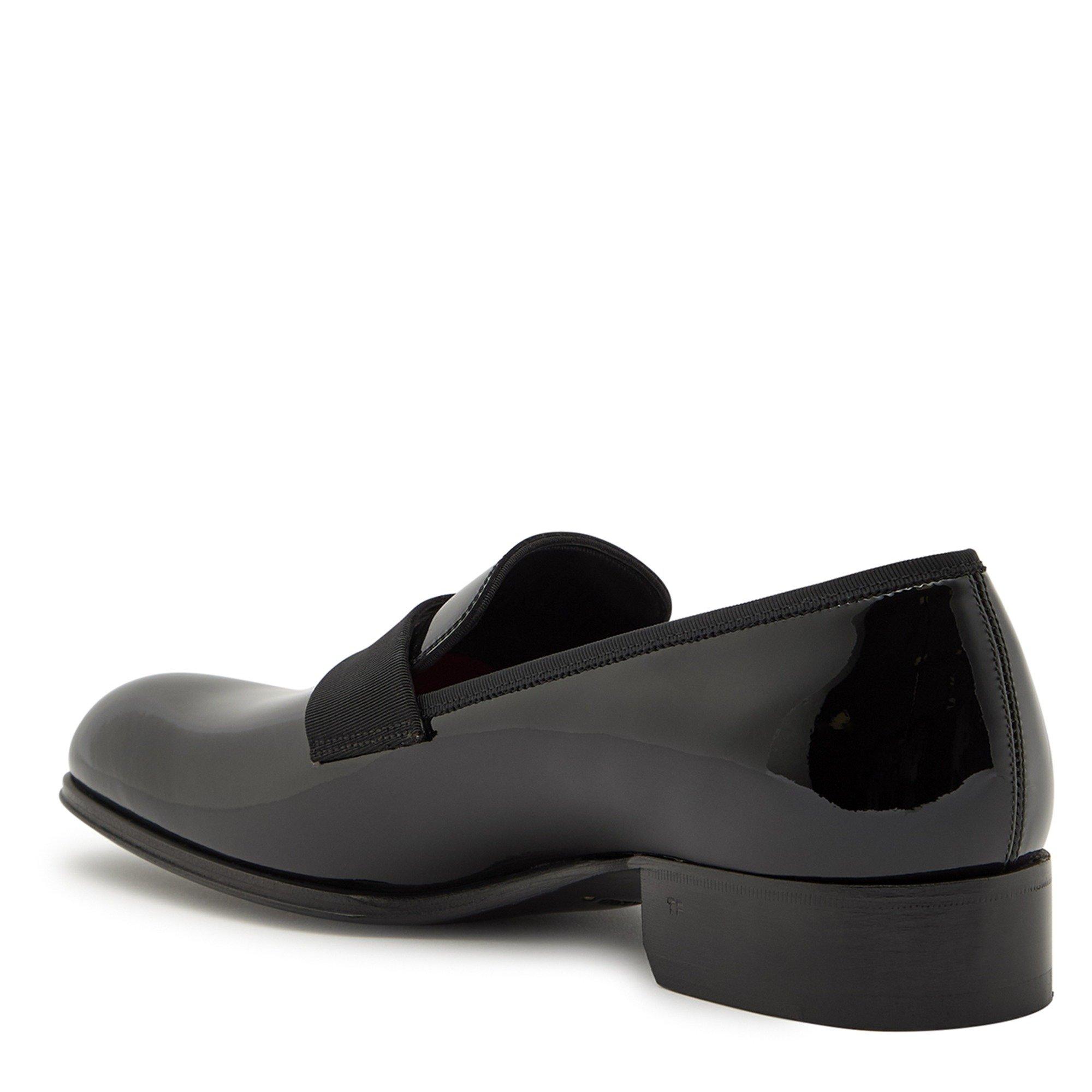 BLACK - Tom Ford - patent edgar evening slipper - 2