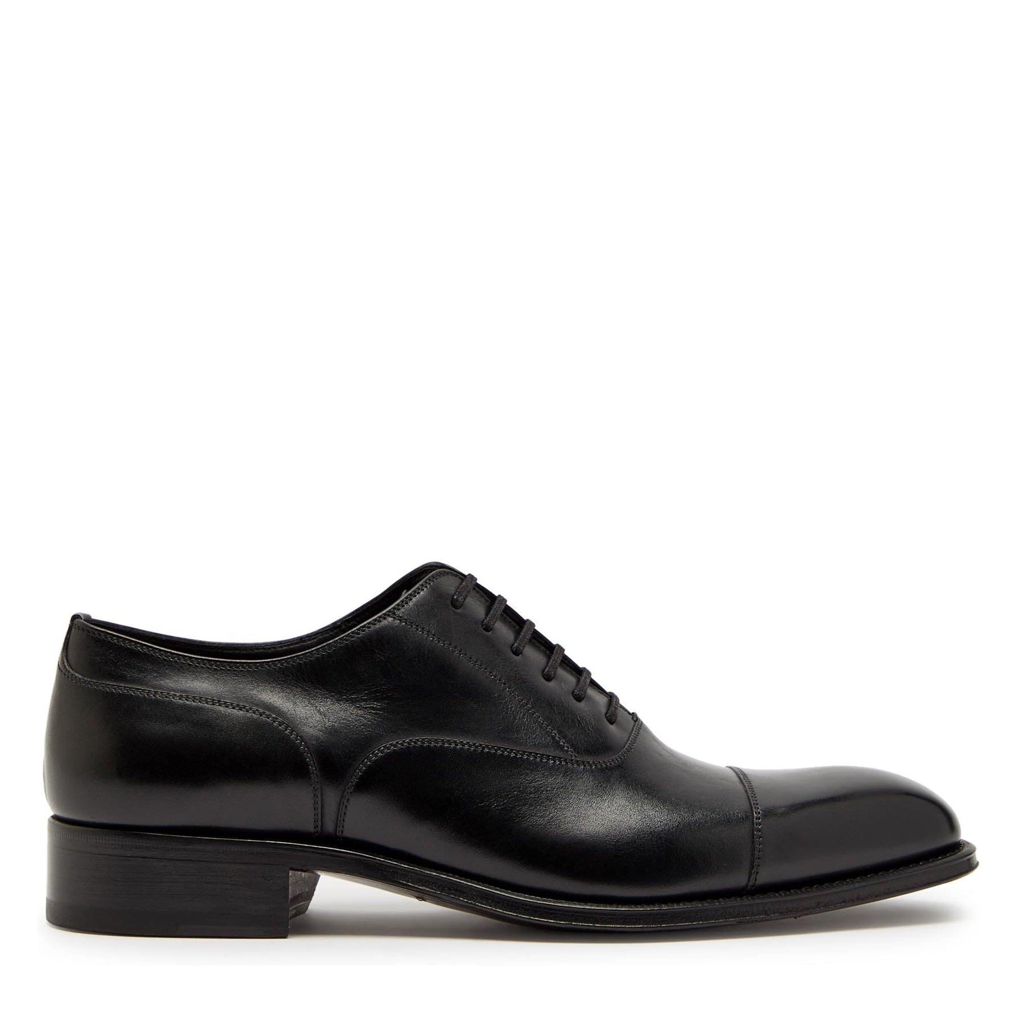 BLACK - Tom Ford - burnished leather claydon lace - 1