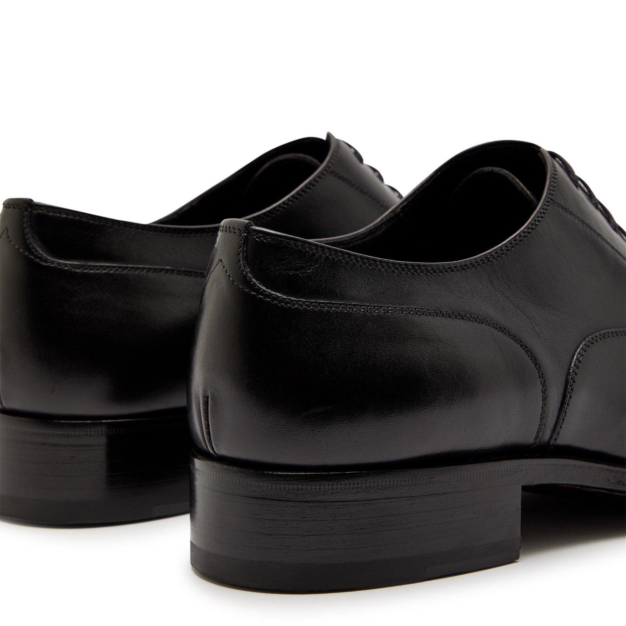 BLACK - Tom Ford - burnished leather claydon lace - 4