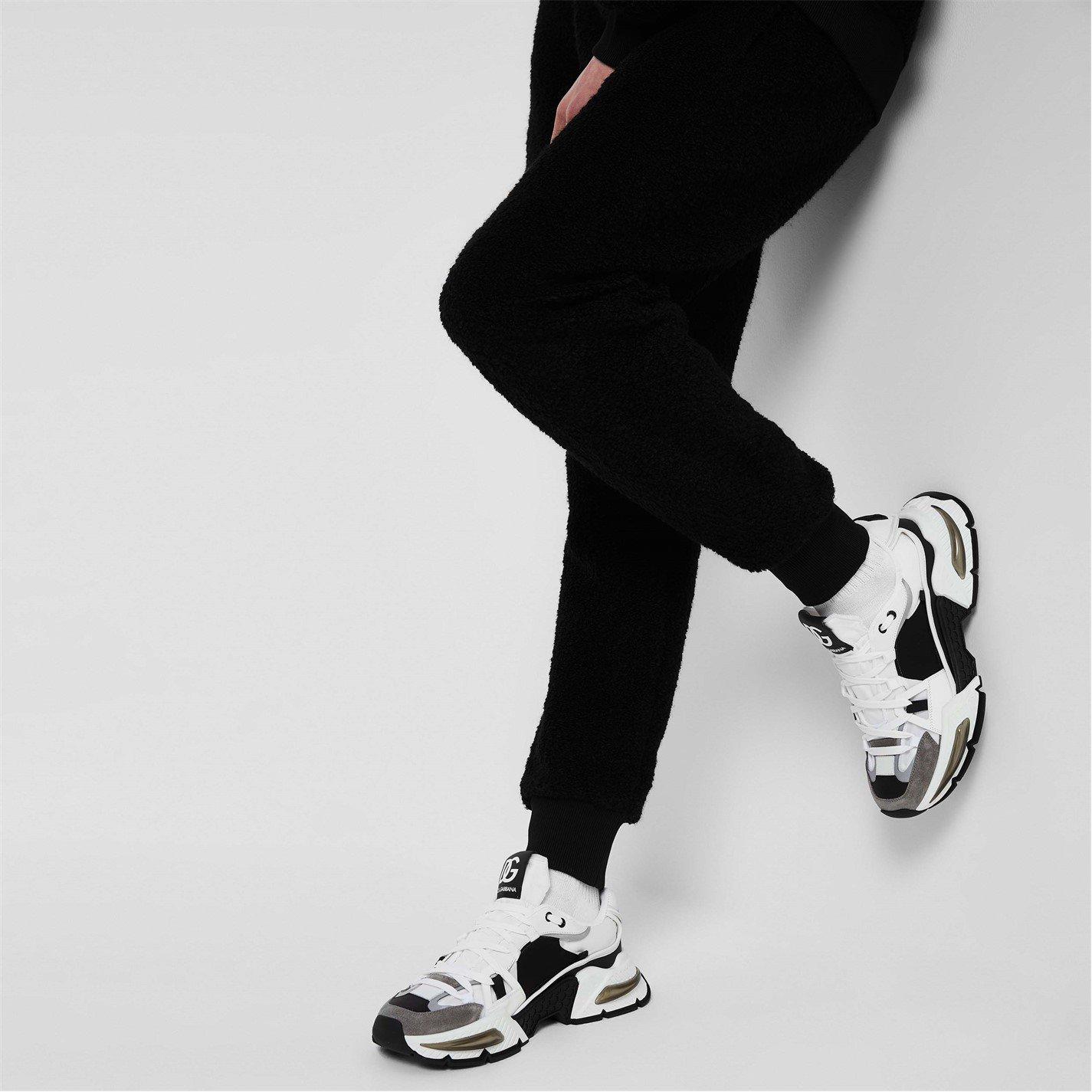 Bianco/Nero - Dolce and Gabbana - Airmaster Sneakers - 2