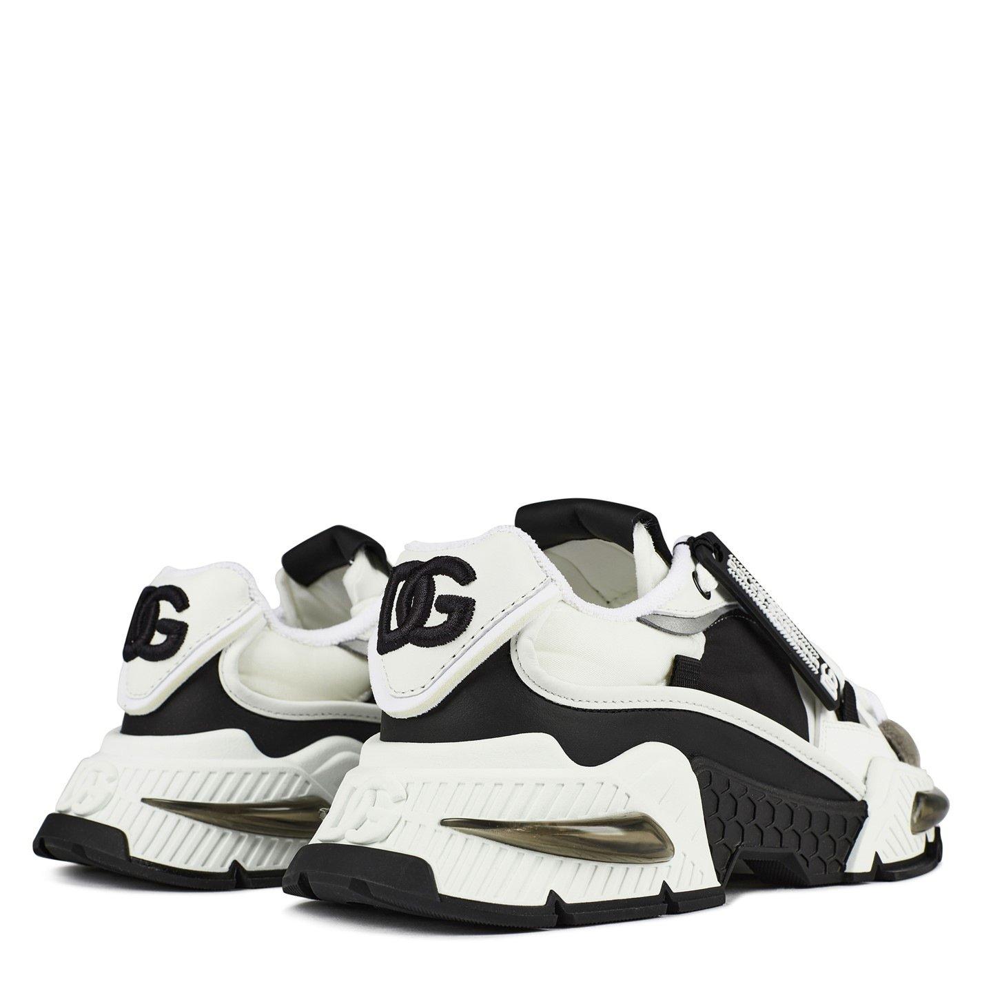 Bianco/Nero - Dolce and Gabbana - Airmaster Sneakers - 5