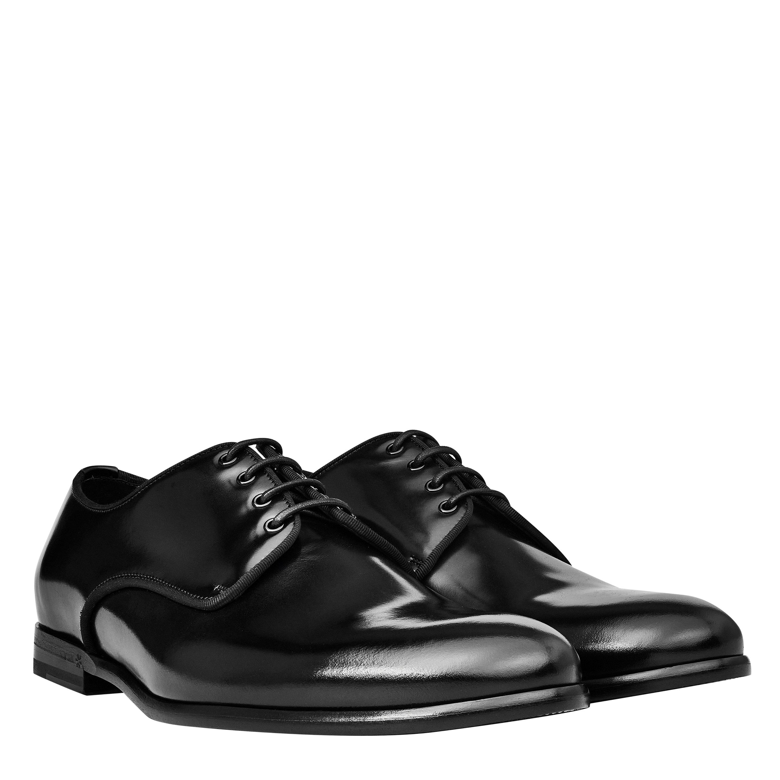 Black - Dolce and Gabbana - Classic Derby Shoes - 4
