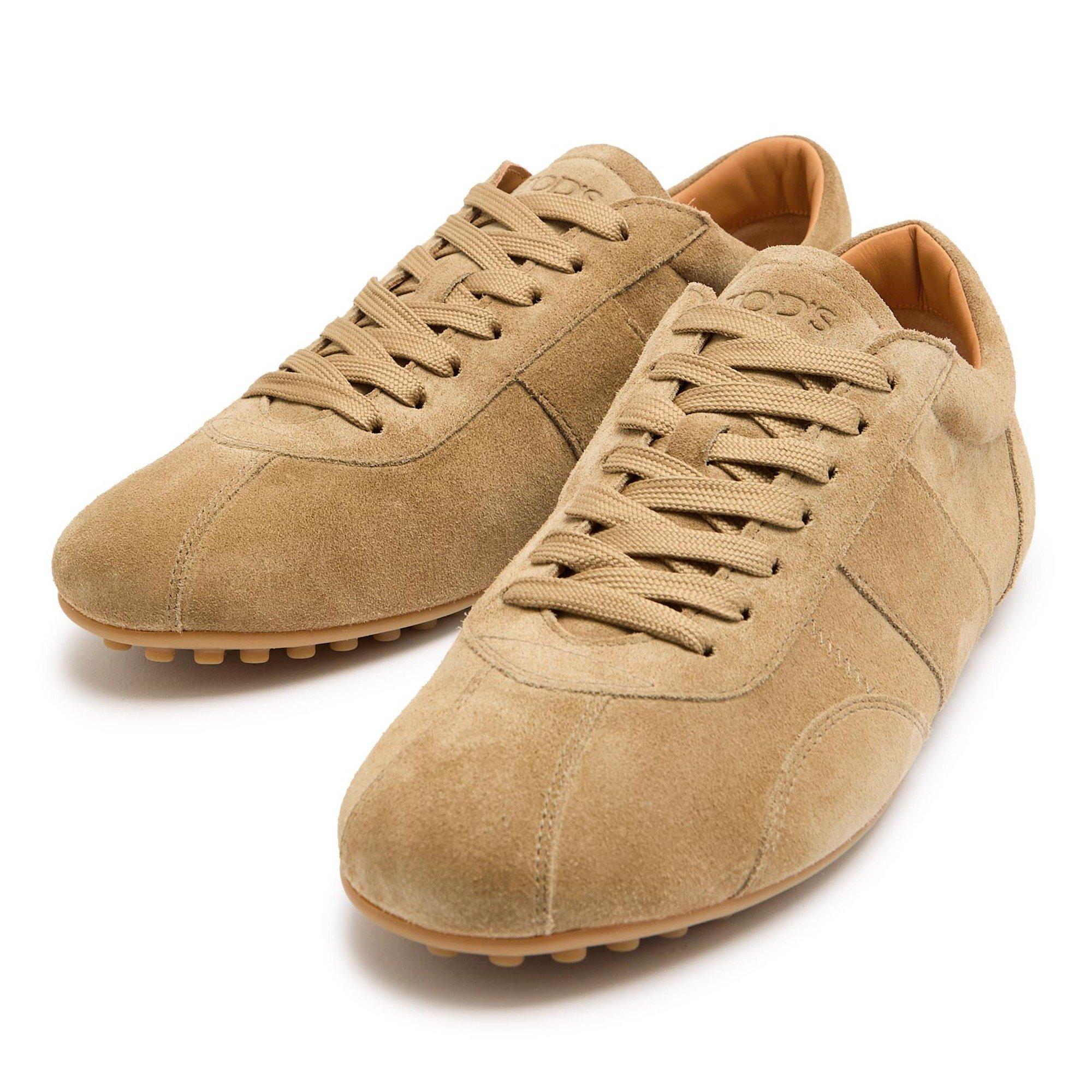 BEIGE - Tods - LACE-UP LEATHER BOX 59 - 3