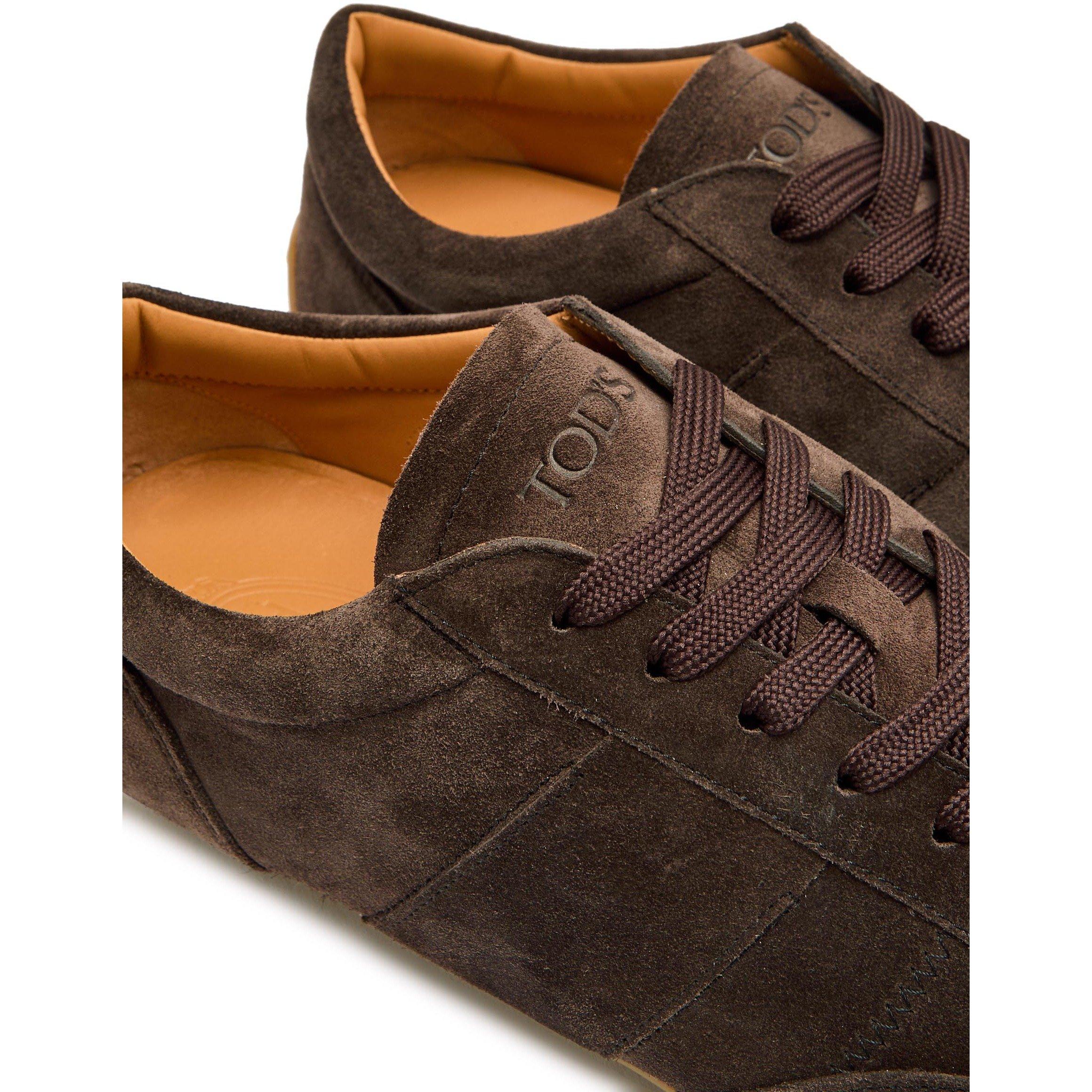 BROWN - Tods - LACE-UP LEATHER BOX 59 - 4